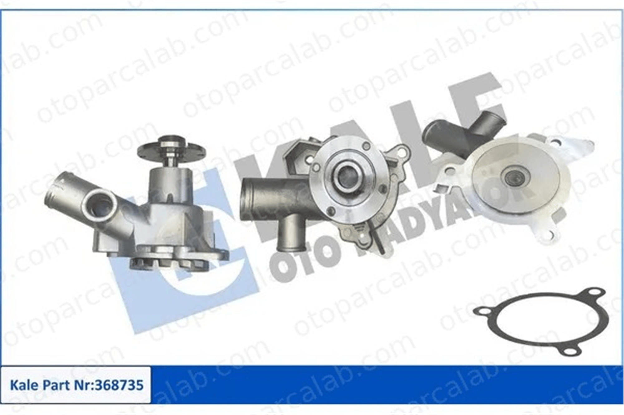 KALE 368735 Devirdaim Su Pompası BMW 3 5 11511271435 1706564