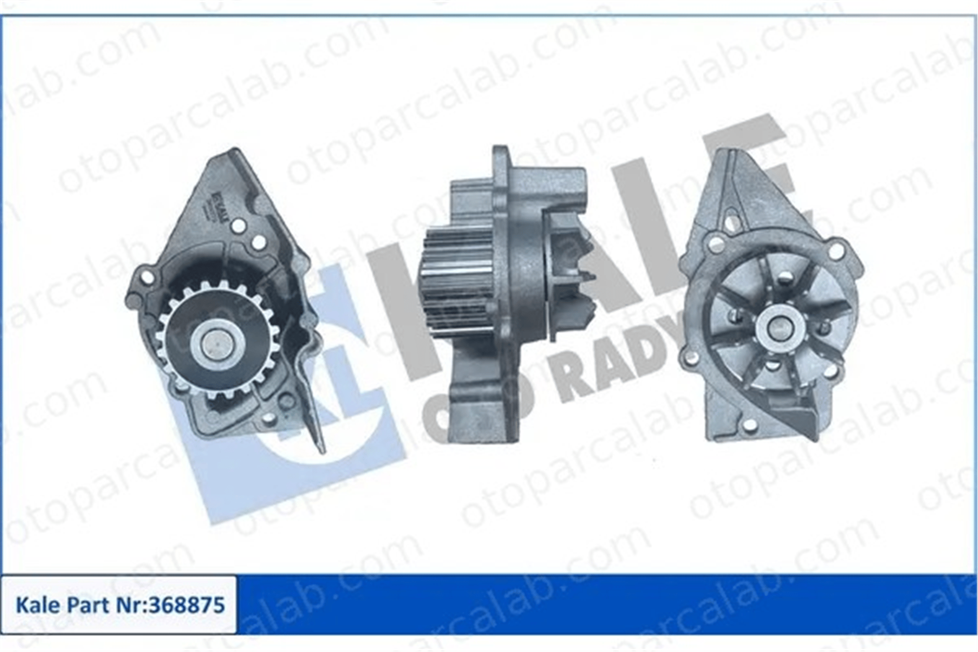 KALE 368875 Devirdaim Su Pompası CITROËN XM Break PEUGEOT 406 Coupe 1201931201A1 9566950080