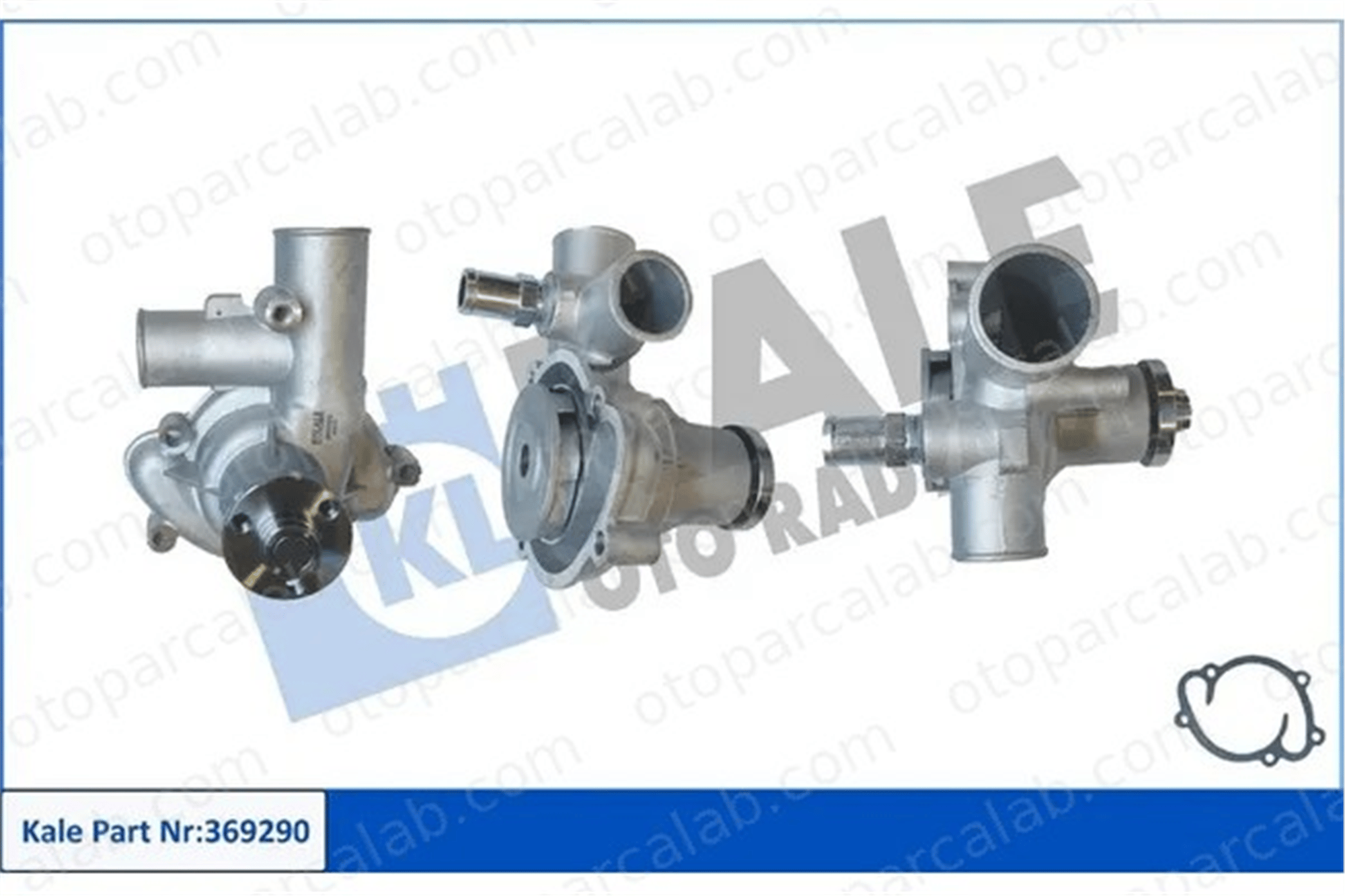 KALE 369290 Devirdaim Su Pompası GAZ GAZELLE Minibüs/Otobüs SOBOL 40621307010 4062130701002