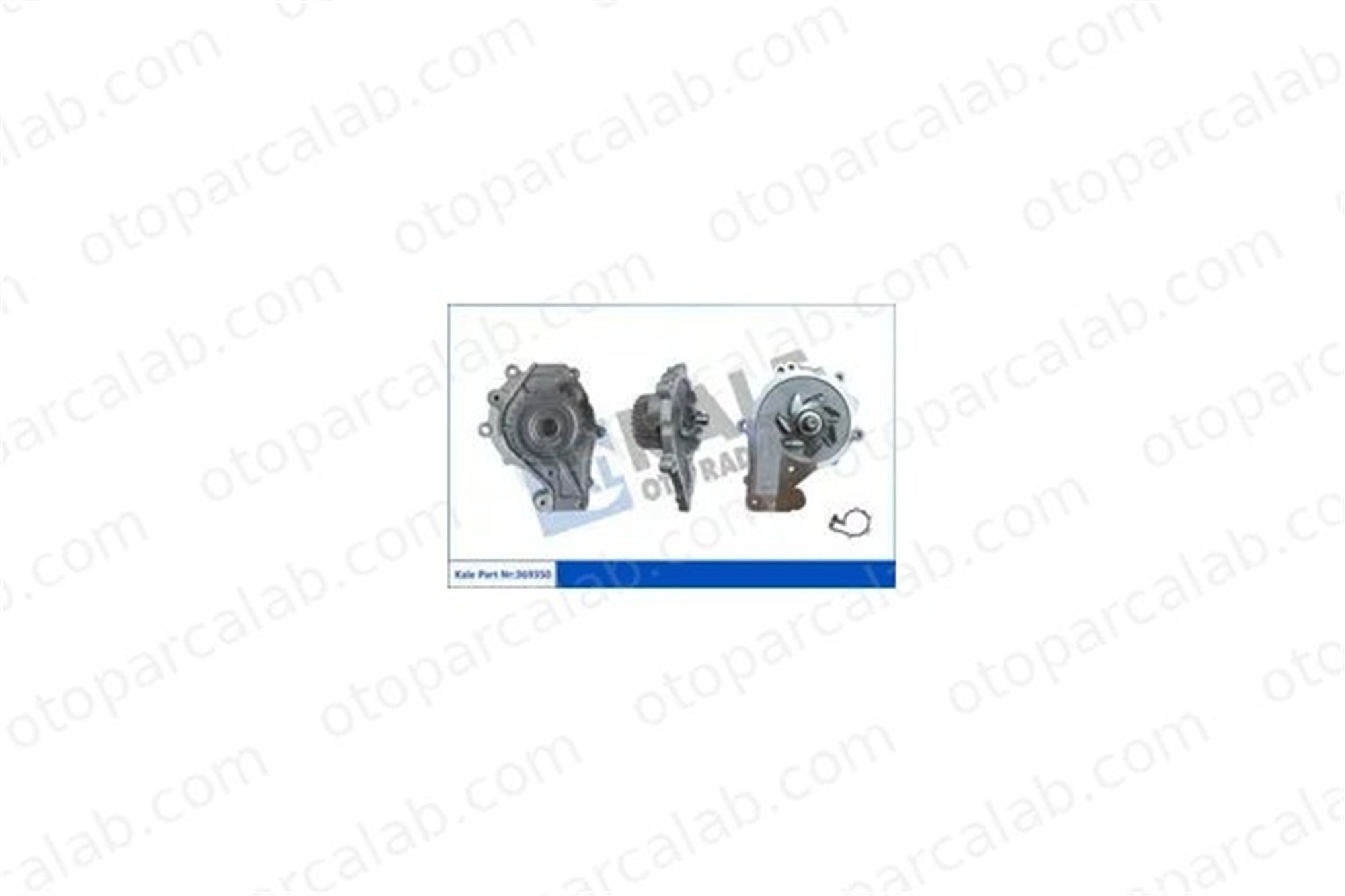 KALE 369350 Devirdaim Su Pompası CHERY A3 Hatchback A3 Sedan 481H1307010 481H1307010BA