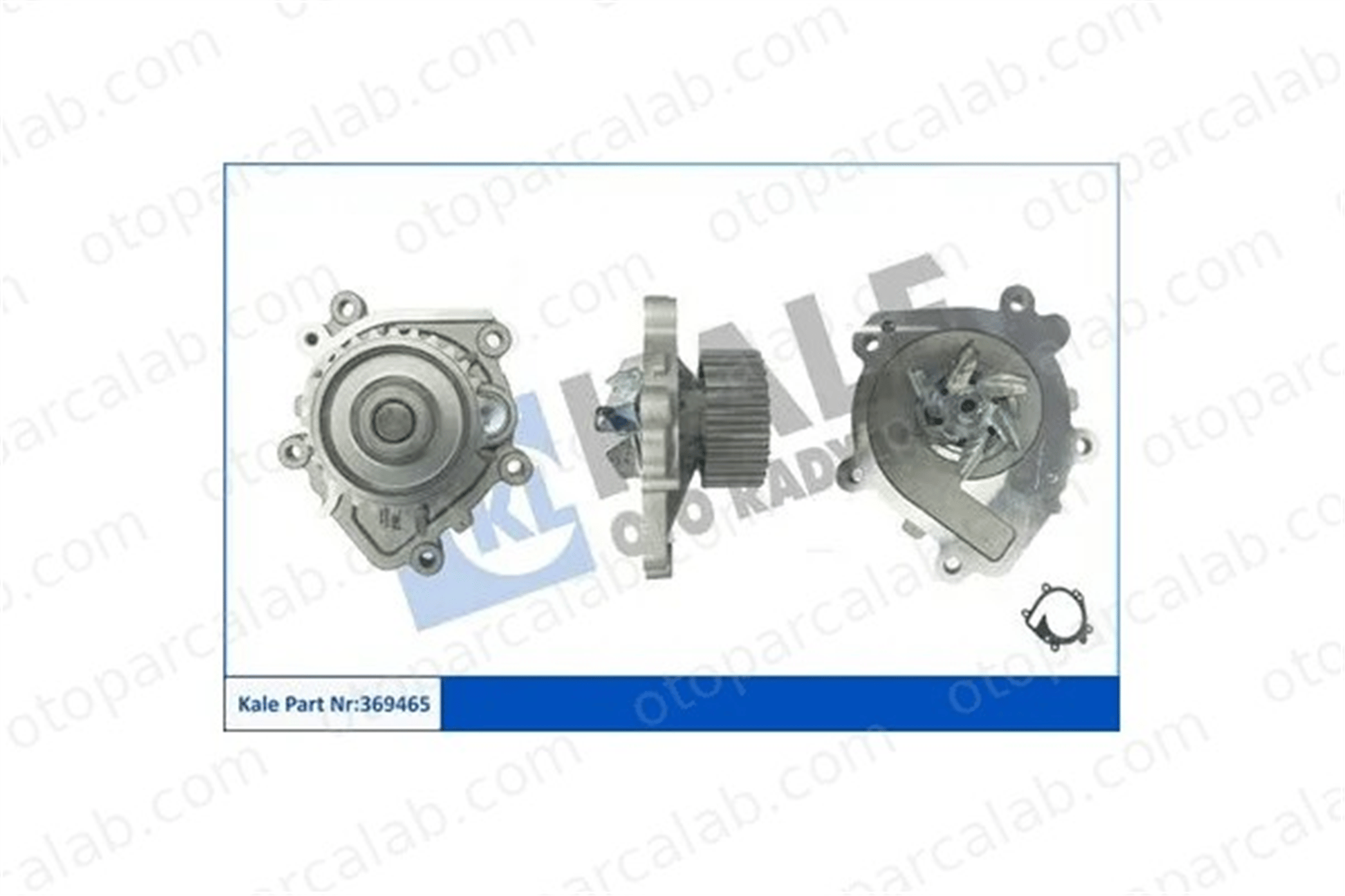 KALE 369465 Devirdaim Su Pompası CHERY A1 473H1307010 473H1307010BA