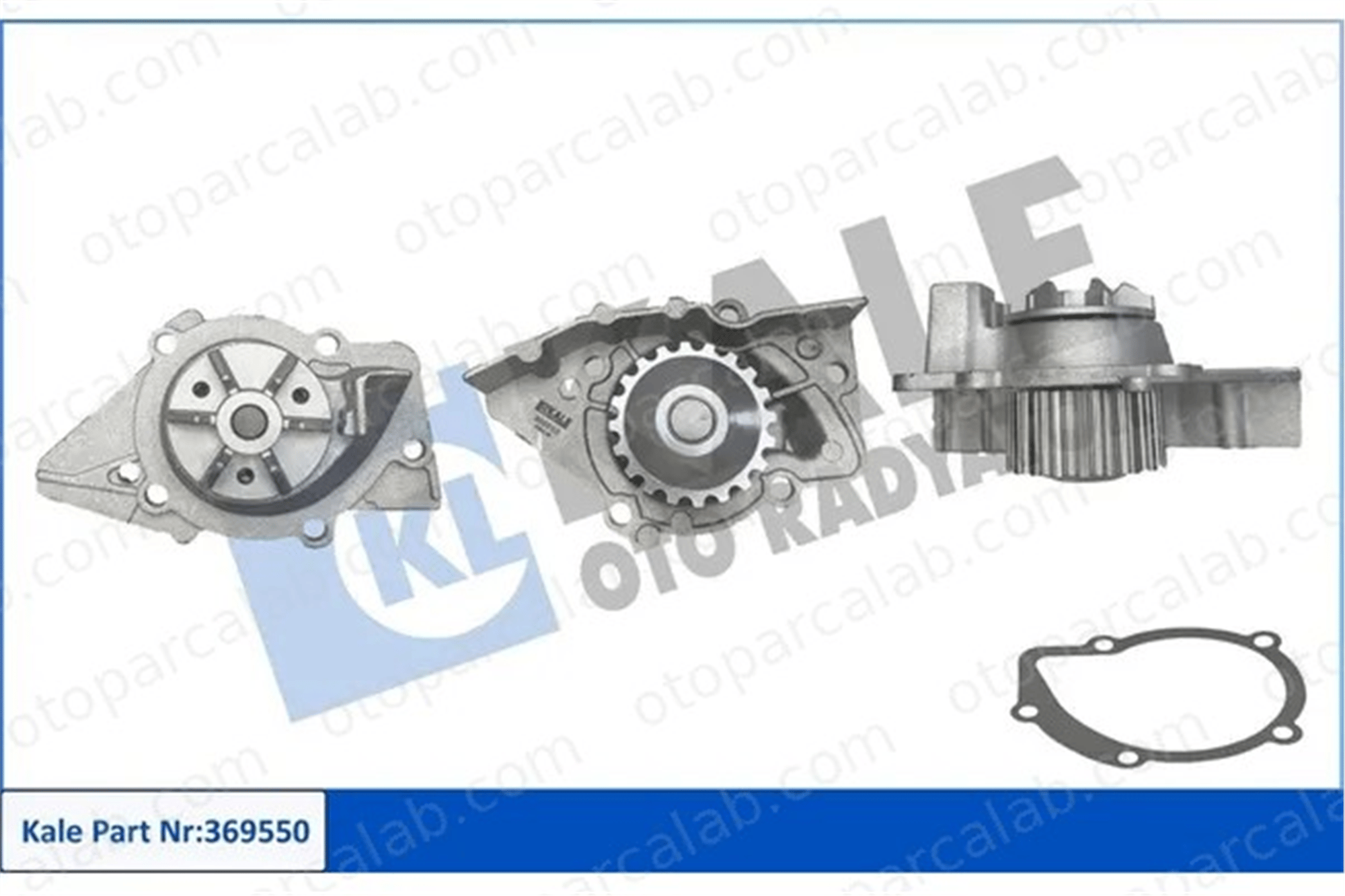 KALE 369550 Devirdaim Su Pompası CITROËN BX BX Break 956565678812016195625017 120150