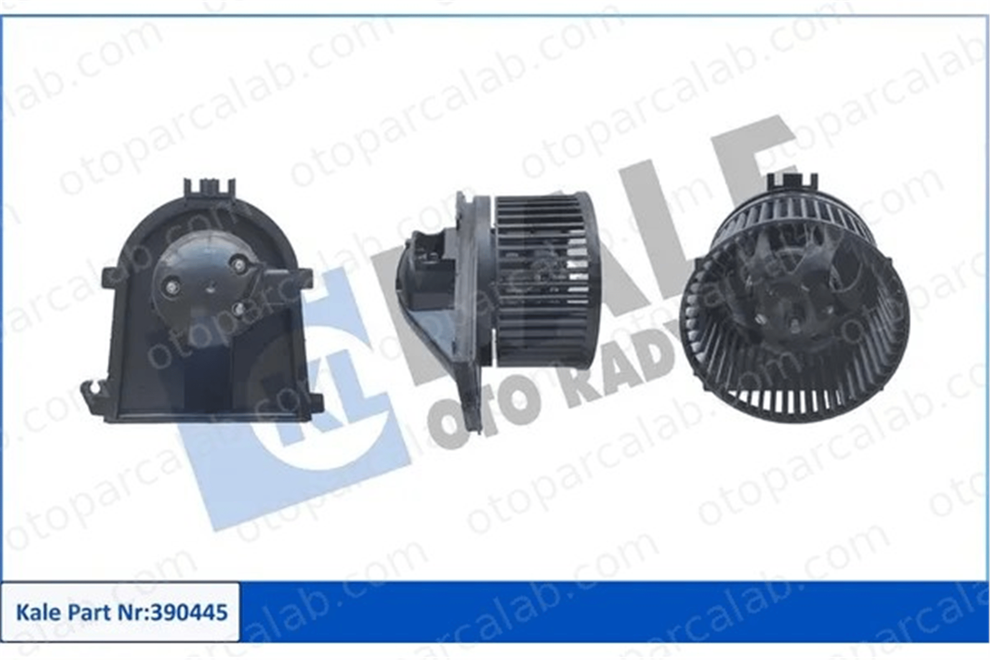 KALE 390445 Kalorifer Motoru AUDI A4 B5 A4 B5 Avant 8D1819021B 8D1819021A