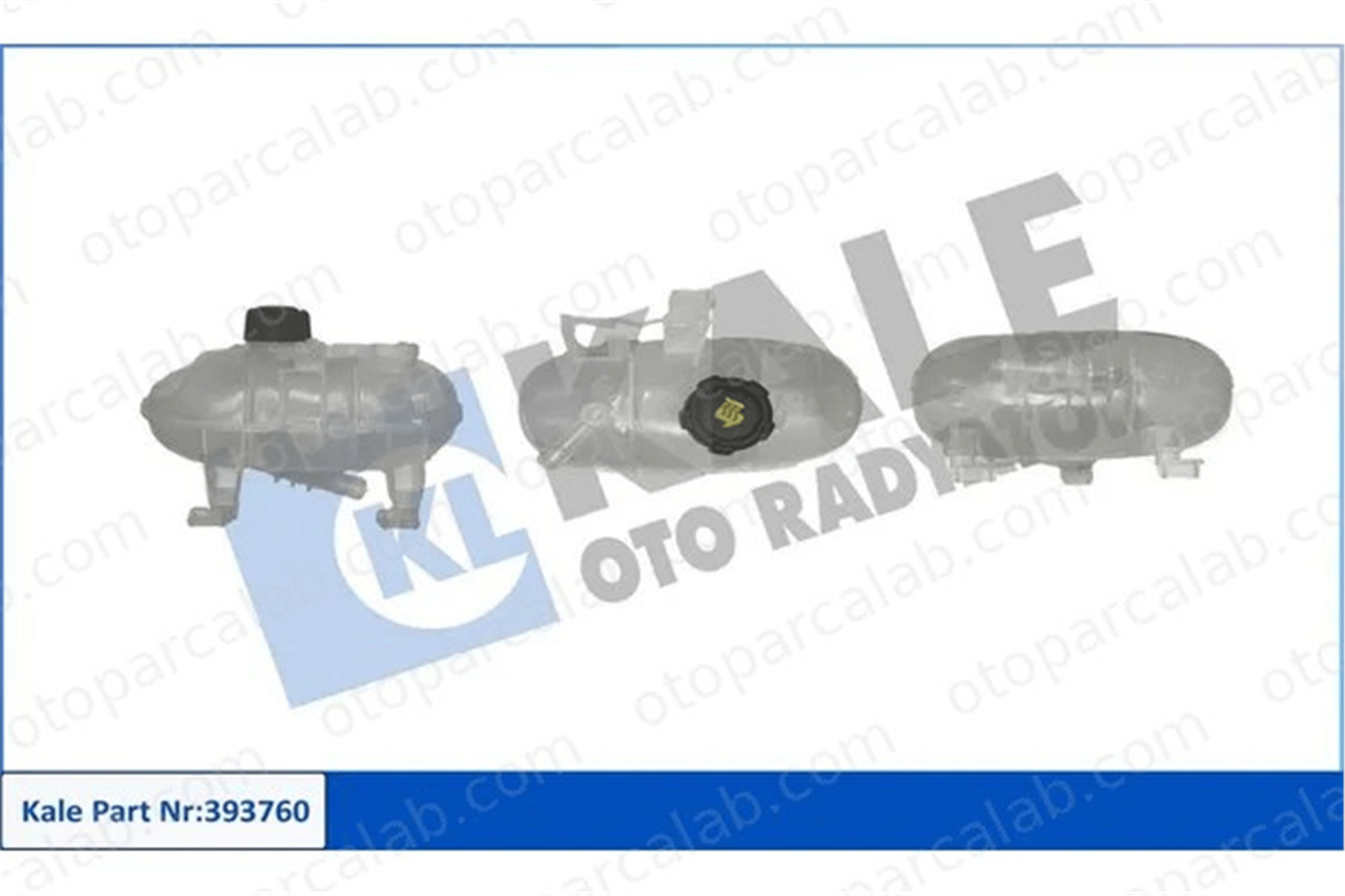 KALE 393760 Radyatör Yedek Su Deposu RENAULT TRAFIC III Minibüs/Otobüs OPEL VIVARO B Minibüs/Otobüs 217106703R 217101893R