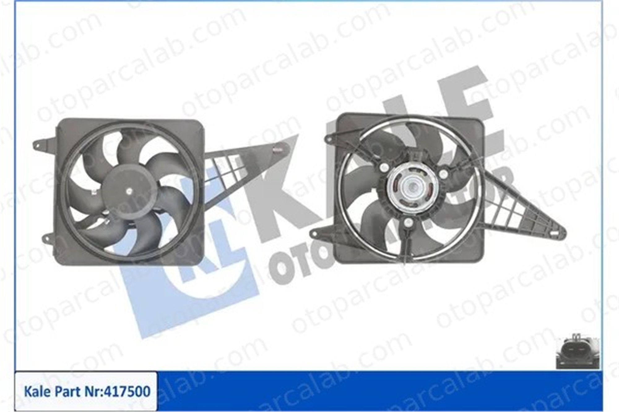 KALE 417500 Radyatör Fan ve Motoru TOFAS DOGAN SAHIN Sedan 85055159 69402294000
