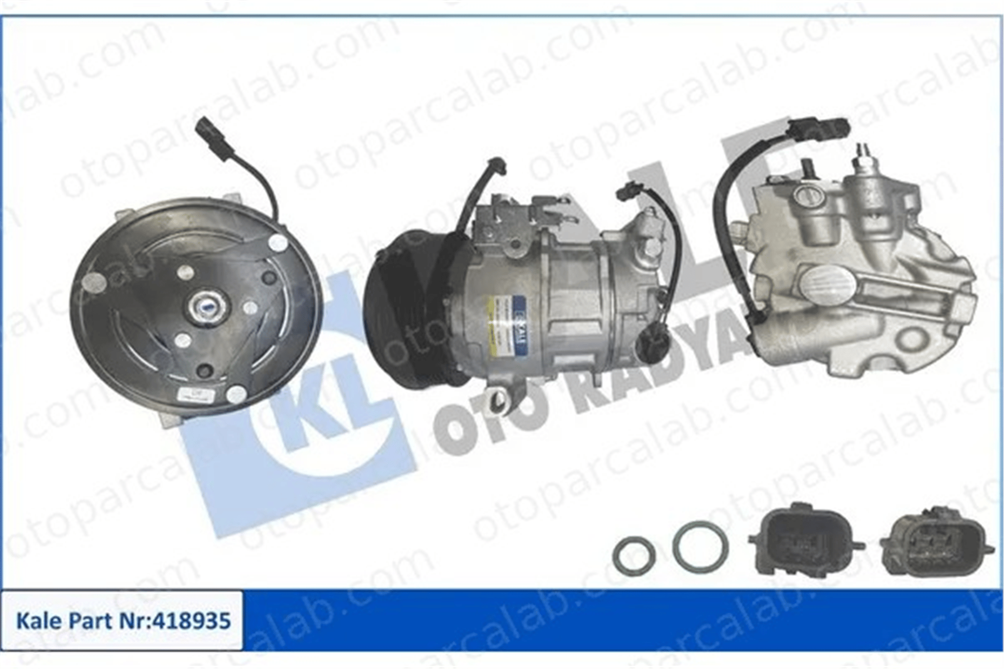 KALE 418935 Klima Kompresörü RENAULT SCÉNIC IV GRAND SCÉNIC IV 926001268R