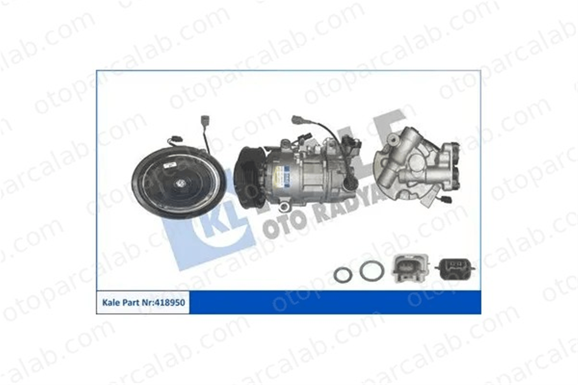 KALE 418950 Klima Kompresörü NISSAN QASHQAI II SUV RENAULT MEGANE III Coupe 926004EA0A 926000994R