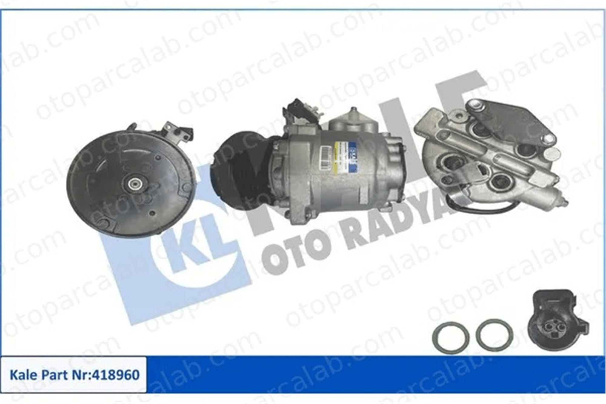 KALE 418960 Klima Kompresörü FORD TOURNEO CONNECT TRANSIT CONNECT 418960 1494719