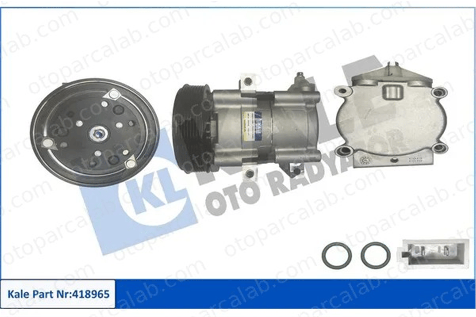 KALE 418965 Klima Kompresörü FORD MONDEO III Turnier MONDEO III 5222062 6S7119D629AB