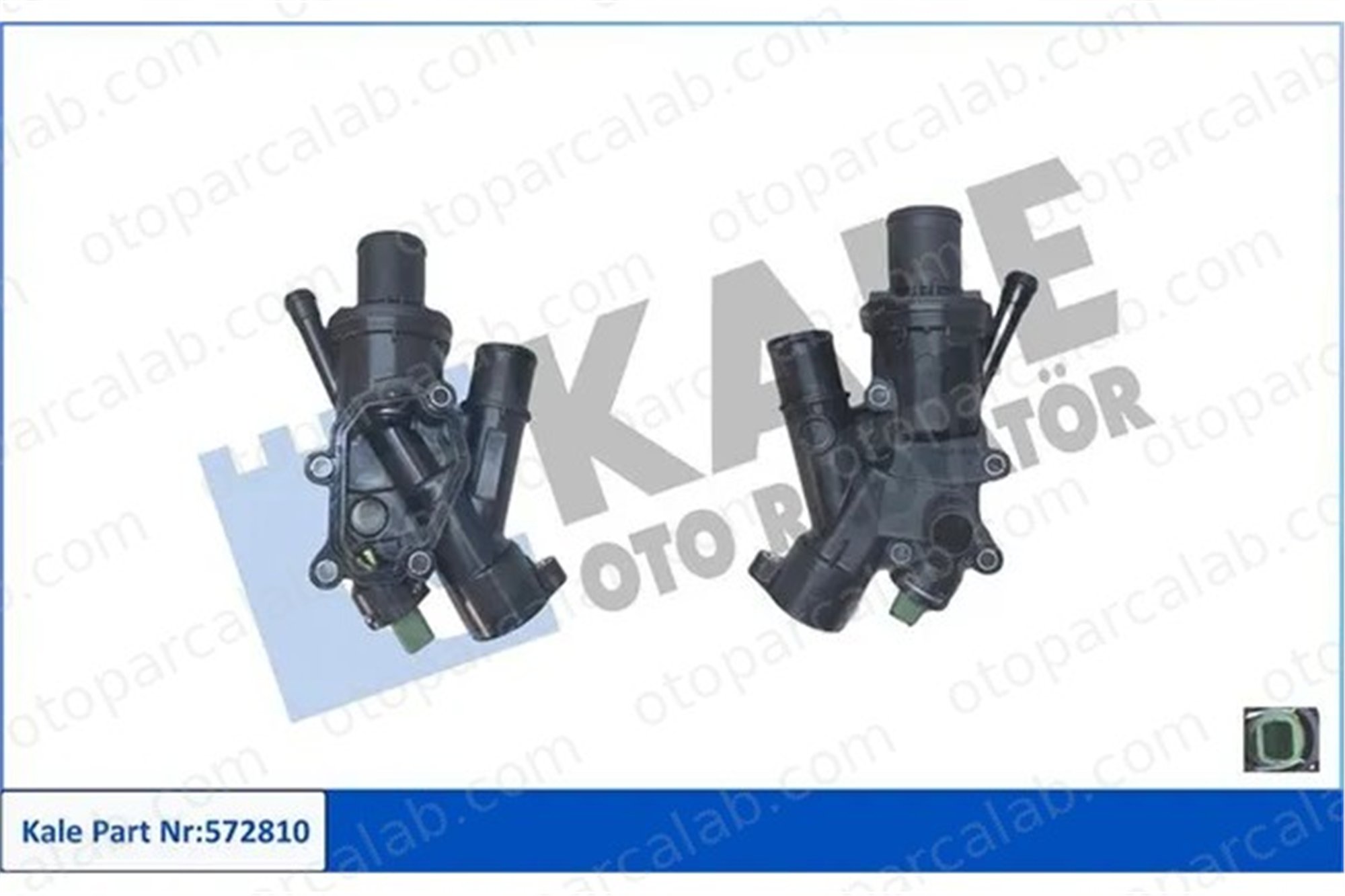 KALE 572810 Termostat Gövdesi FORD KUGA II GRAND C-MAX 9M5Q8A586AB 1336AS