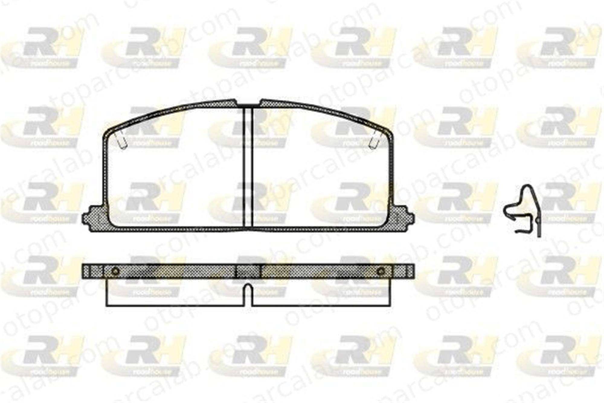 KALE BALATA 20870 150 04 Fren Disk Balata Ön TOYOTA COROLLA COROLLA Liftback 446510040 0446510040