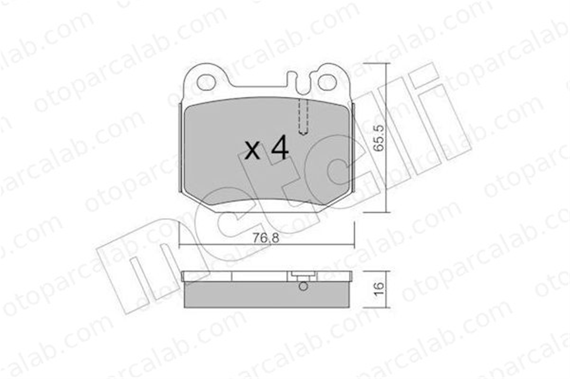 KALE BALATA 23157 160 04 Fren Disk Balata Arka MERCEDES-BENZ M-SERISI MASERATI QUATTROPORTE V 163420092027 1634200720