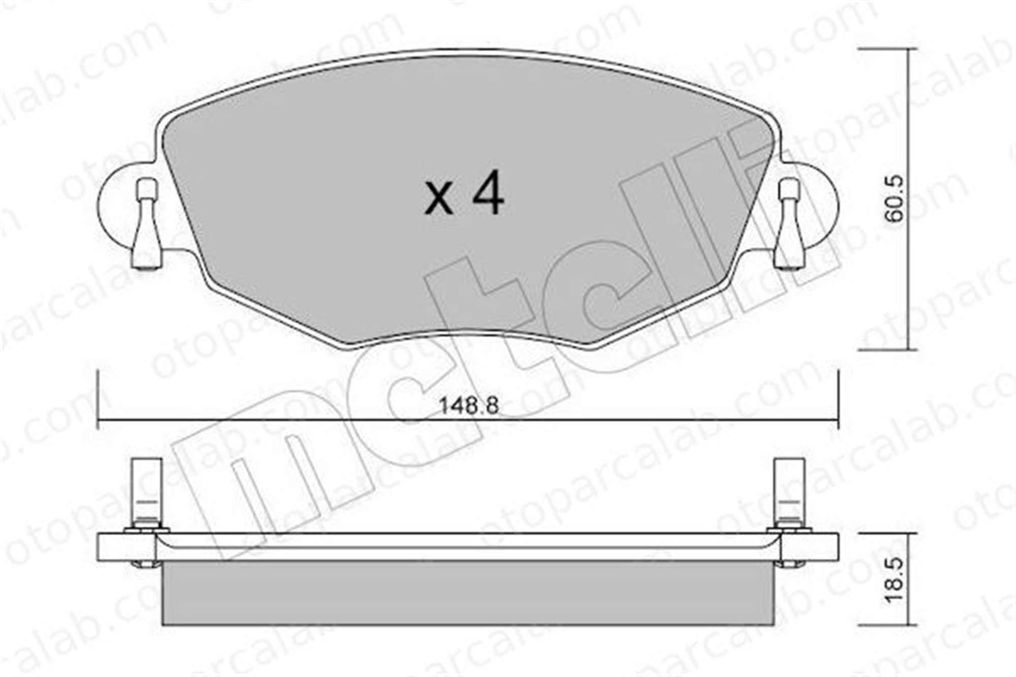 KALE BALATA 23279 185 14 ANS Fren Disk Balata Ön FORD MONDEO III MONDEO III Sedan 1S7J2K021AD 1783849