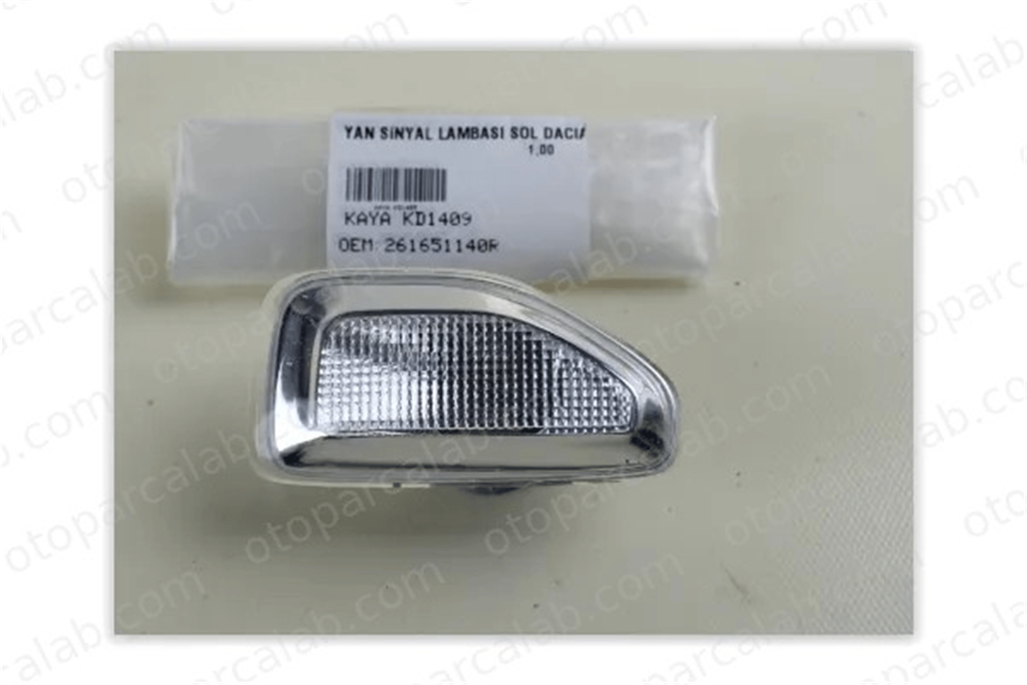 KAYA PLASTIK 1409 Çamurluk Sinyali Sol KAYA PLASTİK 1409 DACIA LOGAN II LOGAN MCV II 261651140R