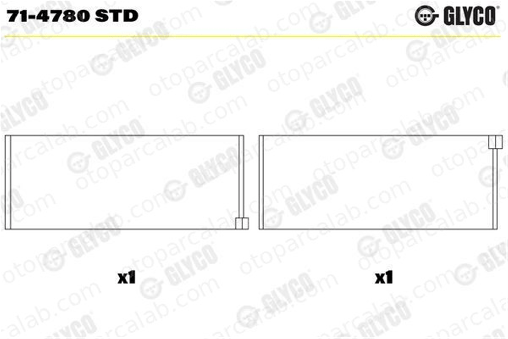 KING CR1690SV0.50 Kol Yatak (0.50) OPEL INSIGNIA A INSIGNIA A Sports Tourer 55217521 55200468