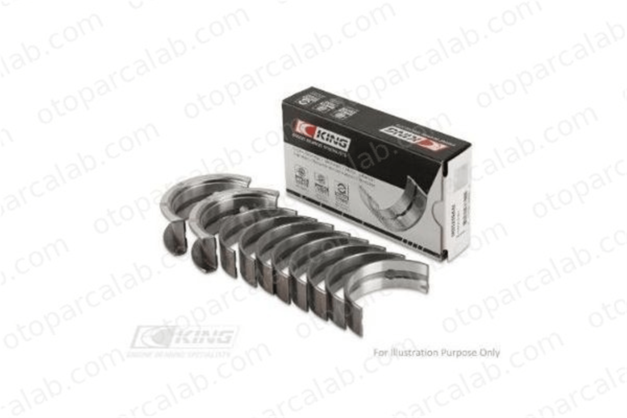 KING MB5520AM0.5 Ana Yatak (0.50) OPEL KADETT E Hatchback VECTRA A 618323 618321