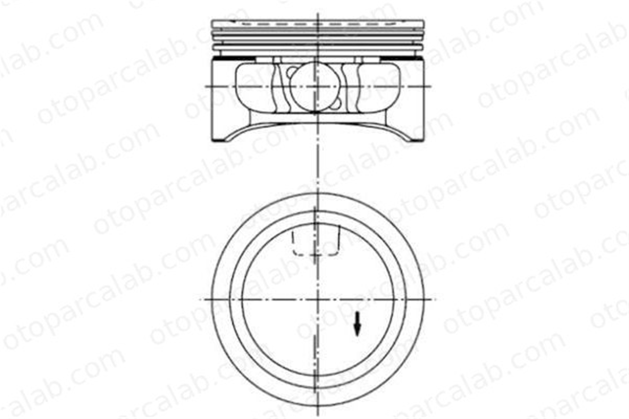 KING PISTON 18-3010710 Piston (86.00MM-STD) OPEL ASTRA G Cabrio ASTRA G Coupe 622049 9200281