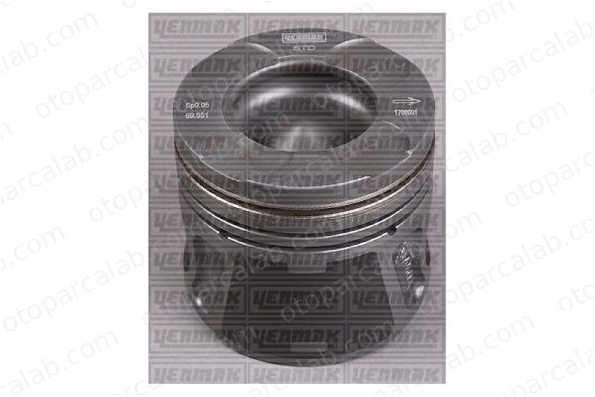 KING PISTON 18-3082550-40 Piston (69.60MM-0.40) ALFA ROMEO MITO FIAT LINEA 93184172 55197996