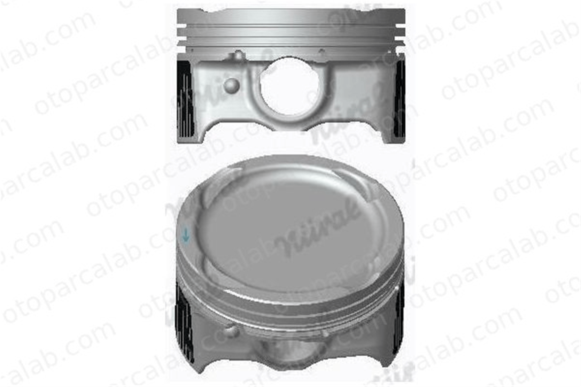 KING PISTON 18-4011010 Piston (71.00MM-STD) HYUNDAI i10 I i20 I 2304103200 2304103210