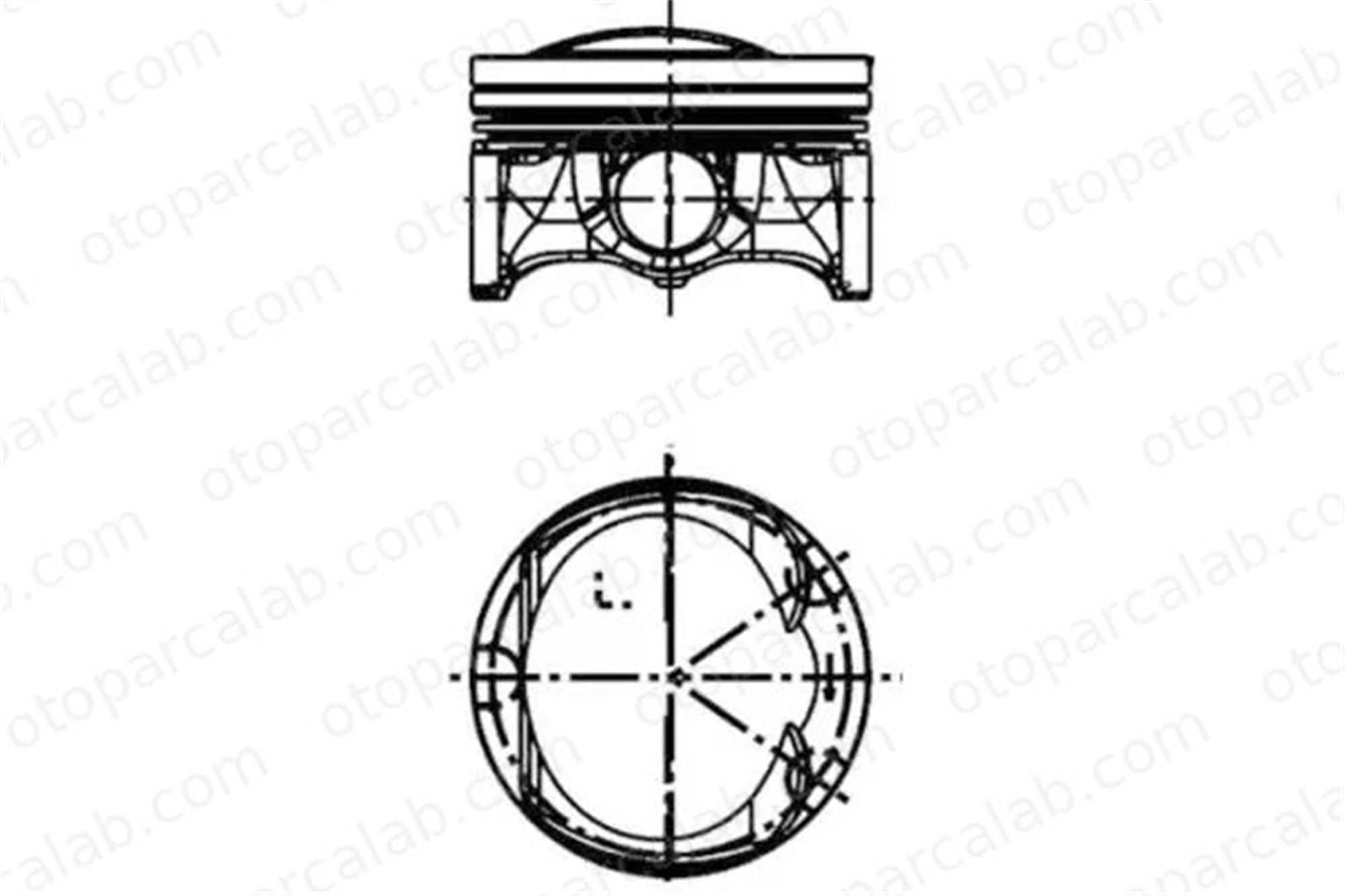 KING PISTON 18-7010390 Piston (82.50MM-STD) AUDI A3 Cabrio A5 Sportback 6K107065G 6K107065BF