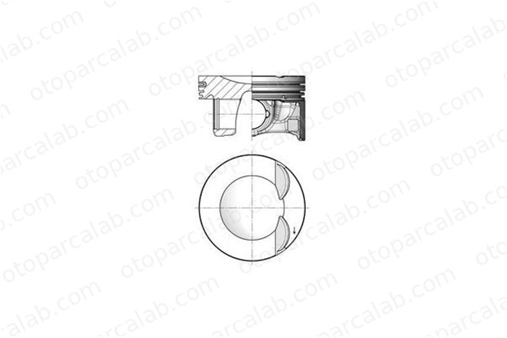 KING PISTON 18-7010473 Piston (83.01MM-0.50) VW GOLF VII AUDI A3 Limousine 6K107065C 6K107065AG
