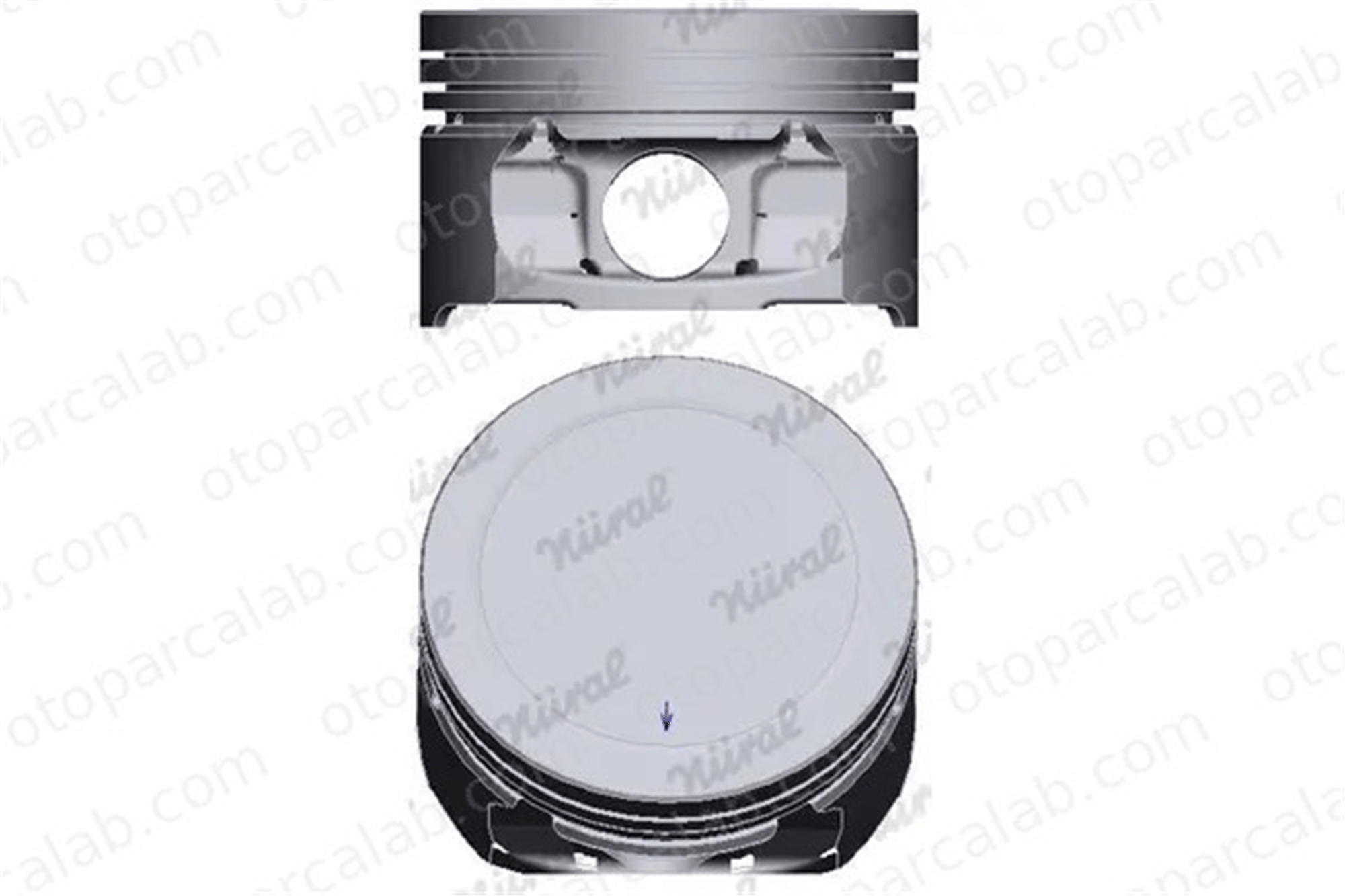 KING PISTON 18-7510700 Piston (78.50MM-STD) CITROËN SAXO PEUGEOT PARTNER Kasa/büyük limuzin 628N0 628N2
