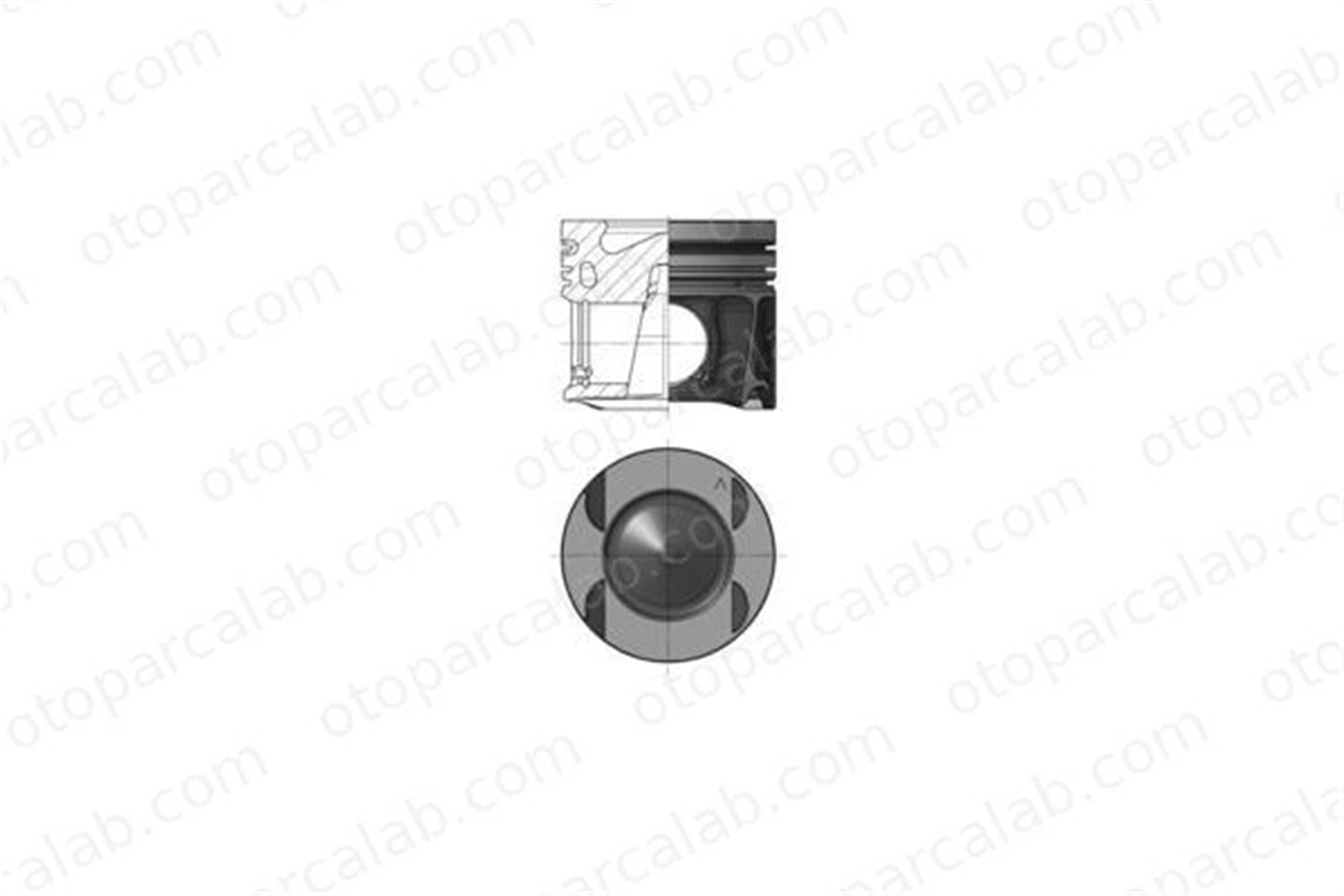 KING PISTON 18-8092820 Piston (80.00MM-STD) OPEL VIVARO B Minibüs/Otobüs VIVARO B Panelvan/Van 95517816 120A10010R