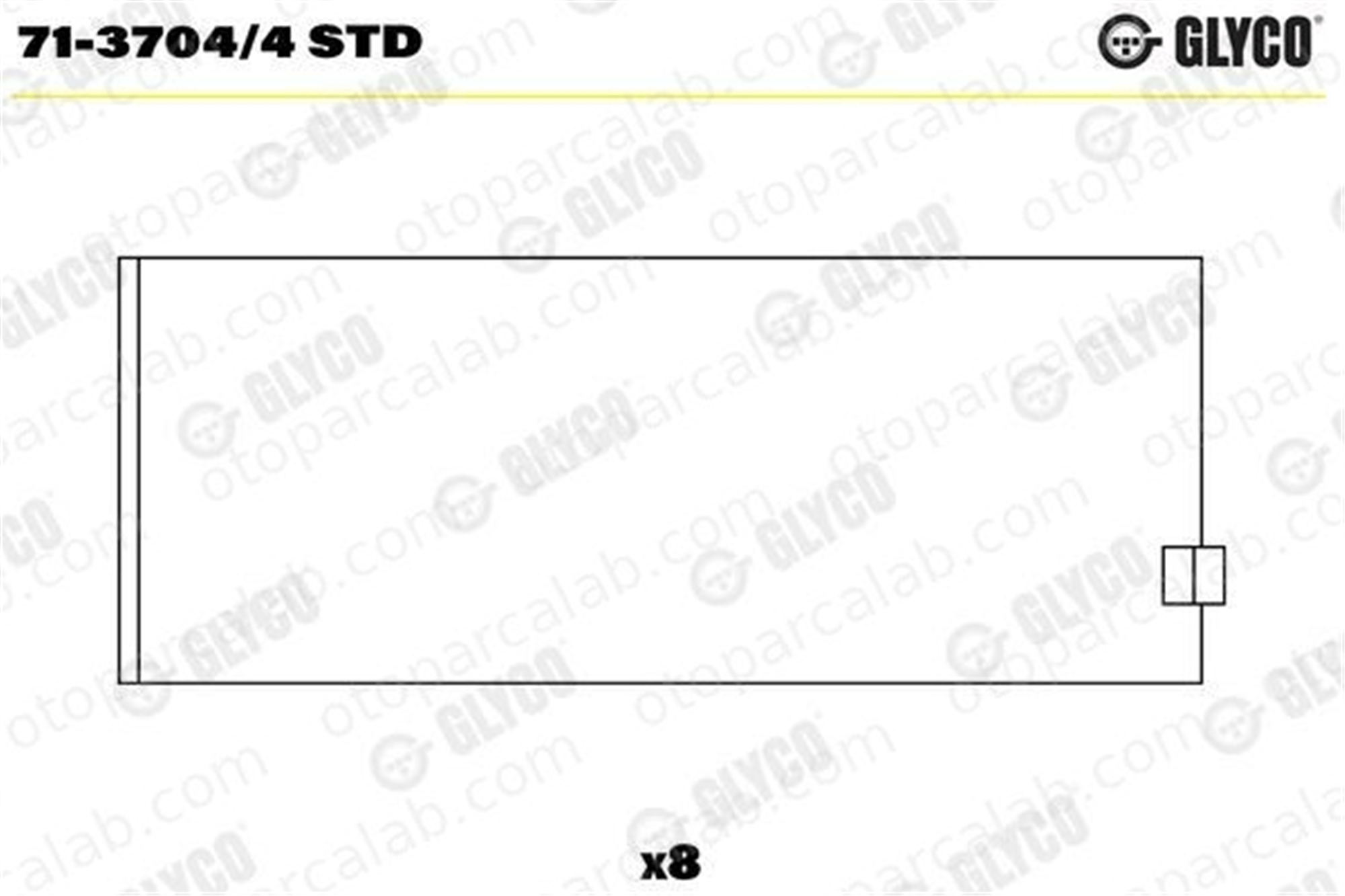 KOLBENSCHMIDT 37041610 Kol Yatak (0.25) MINI MINI BMW 2 Active Tourer 77277600