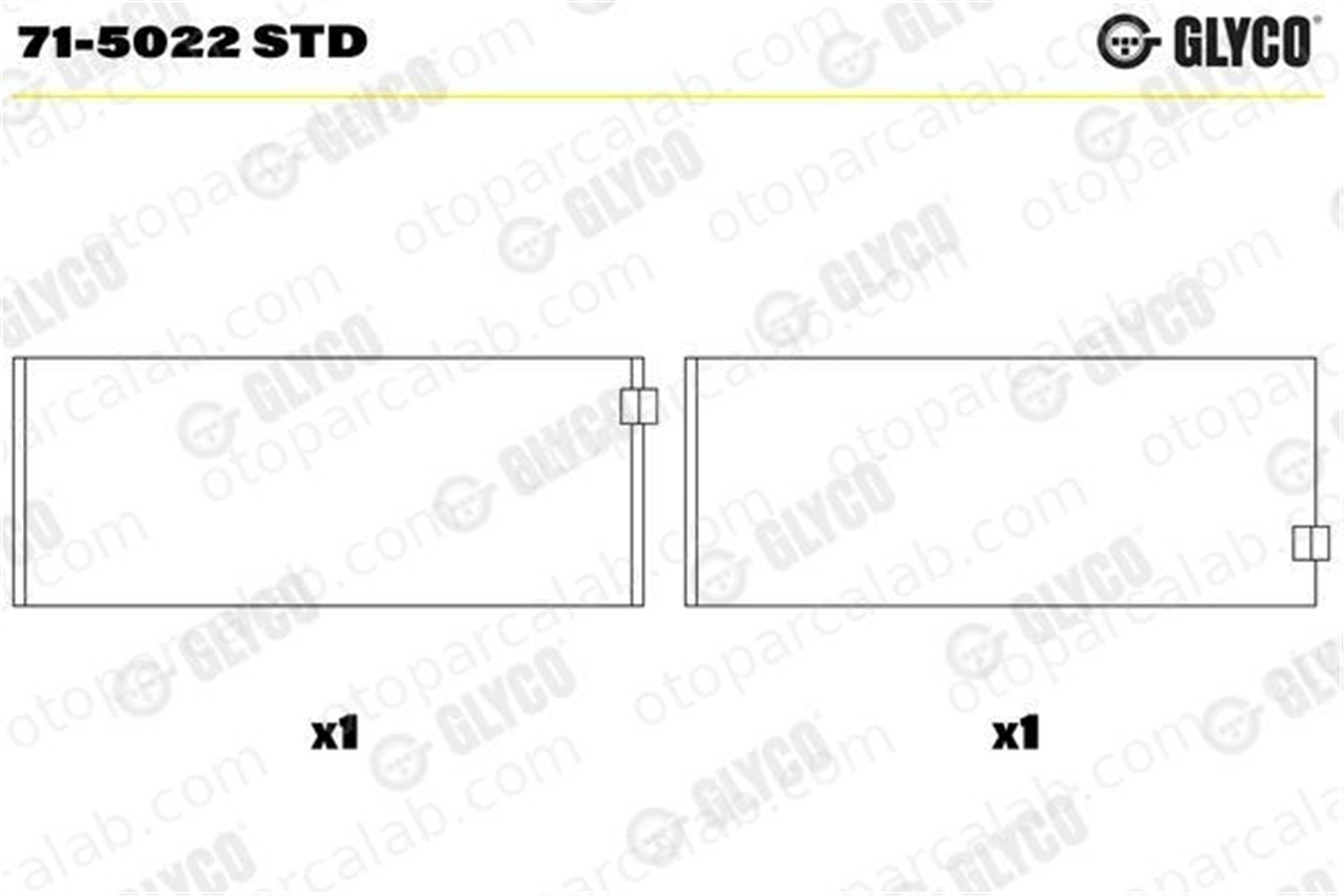 KOLBENSCHMIDT 37058620 Kol Yatak (0.50) SEAT LEON AUDI A3 Sportback 79532600