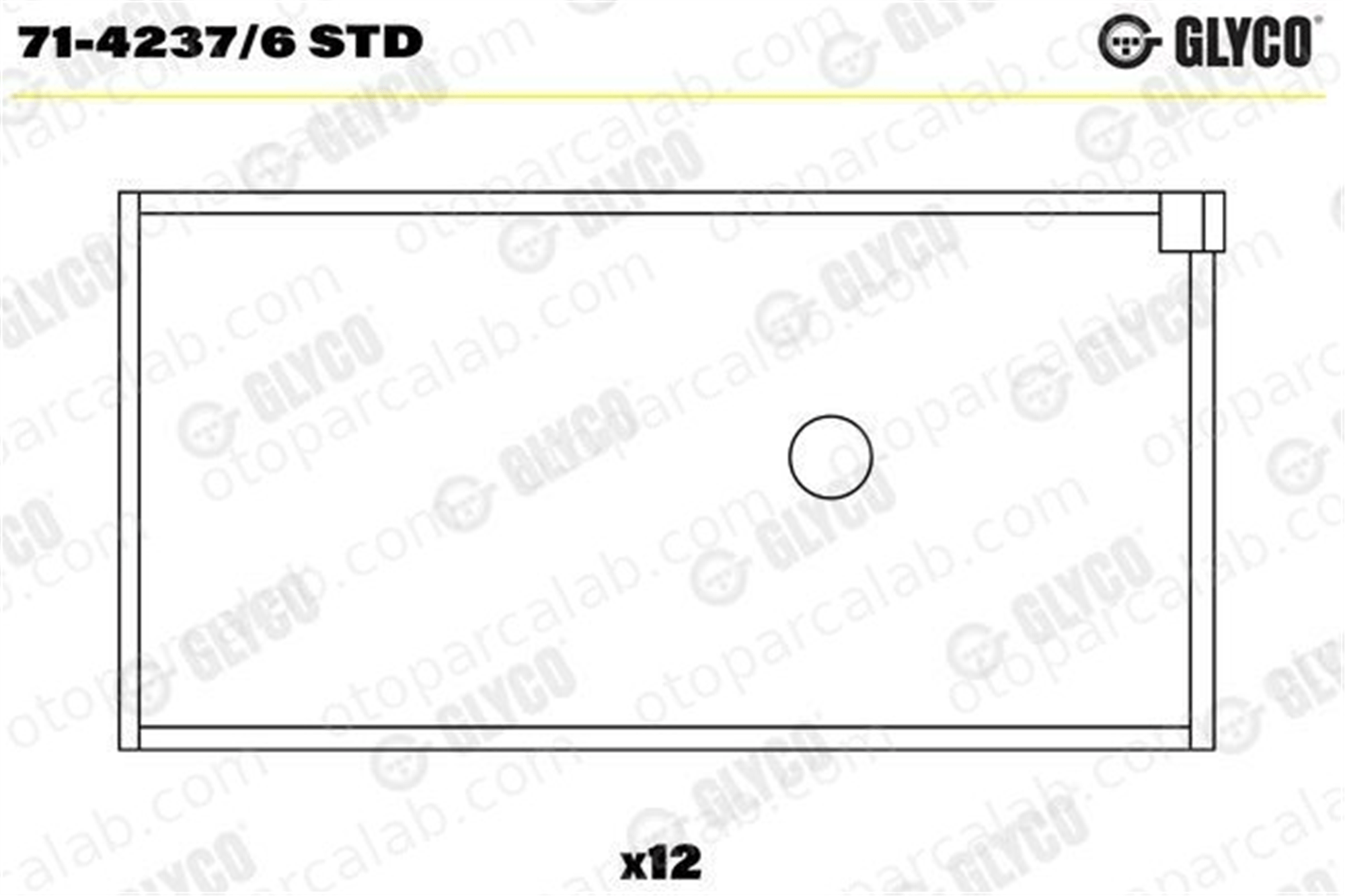 KOLBENSCHMIDT 37085620 Kol Yatak (0.50) SEAT LEON ST SKODA OCTAVIA III 87235600