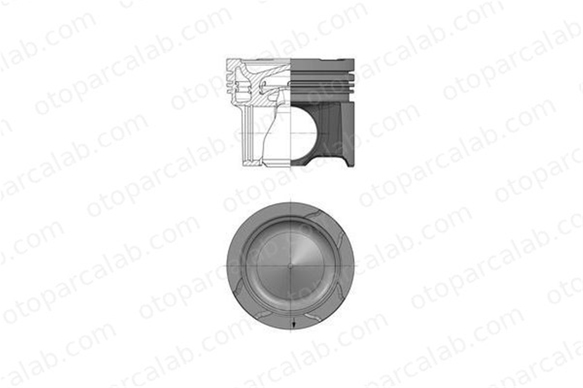 KOLBENSCHMIDT 41177600 Piston (STD) TEMSA MD SAFIR PLUS 1861491 1976630