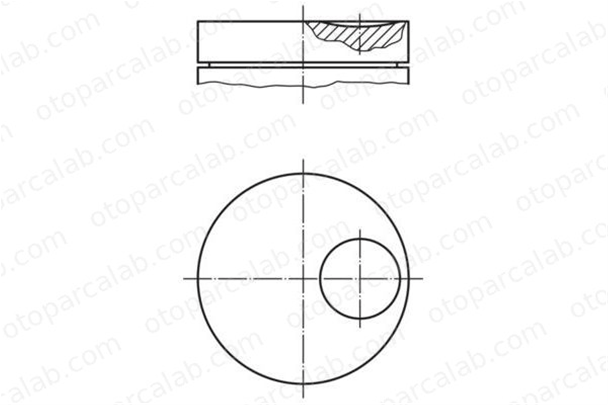 KONEKS 212111 Piston (74.00MM-0.50) FORD FIESTA III ESCORT V 8778500710