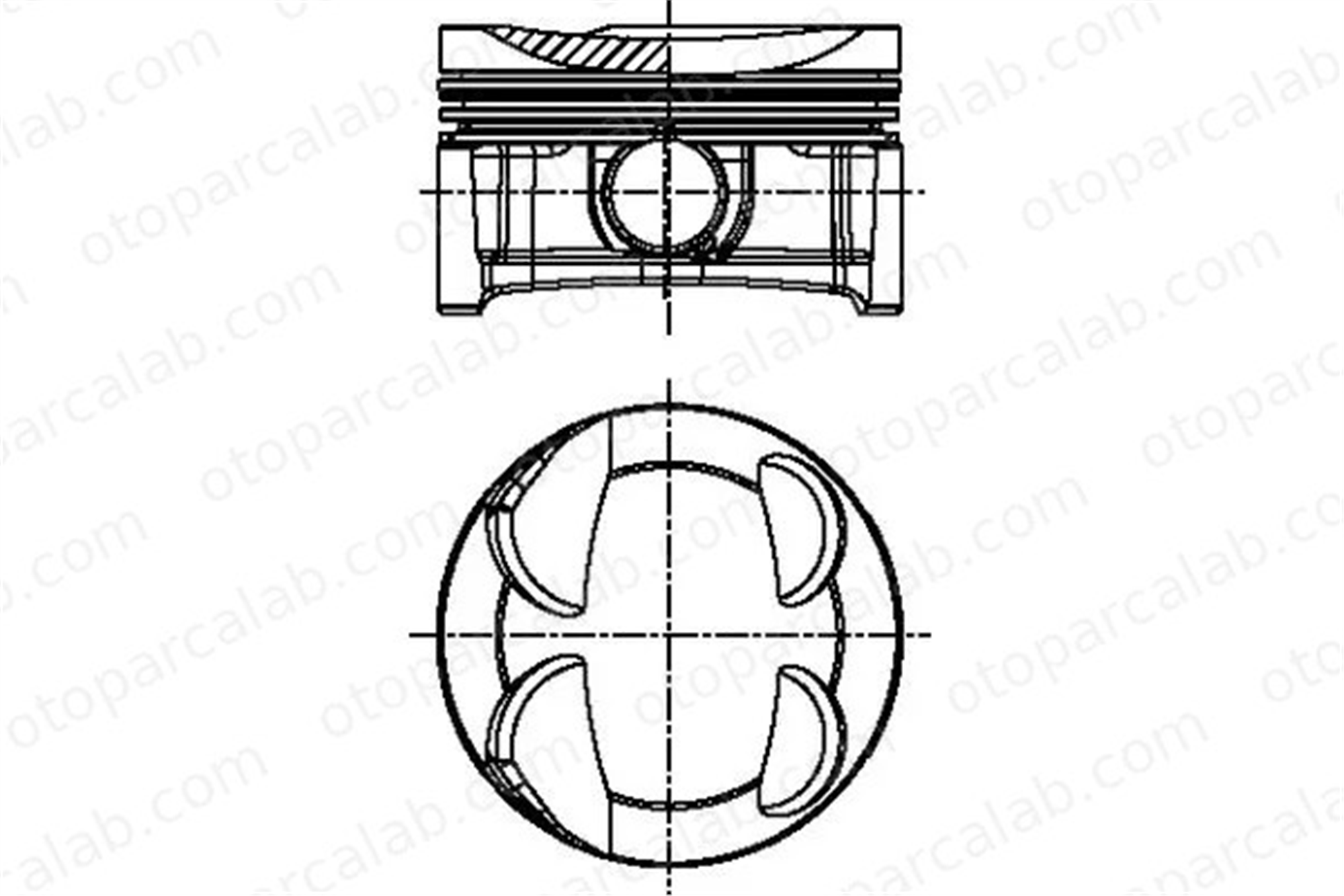 KONEKS 229420 Piston (77.00MM-STD) MINI MINI COUNTRYMAN BMW 1 628T1 11257576975