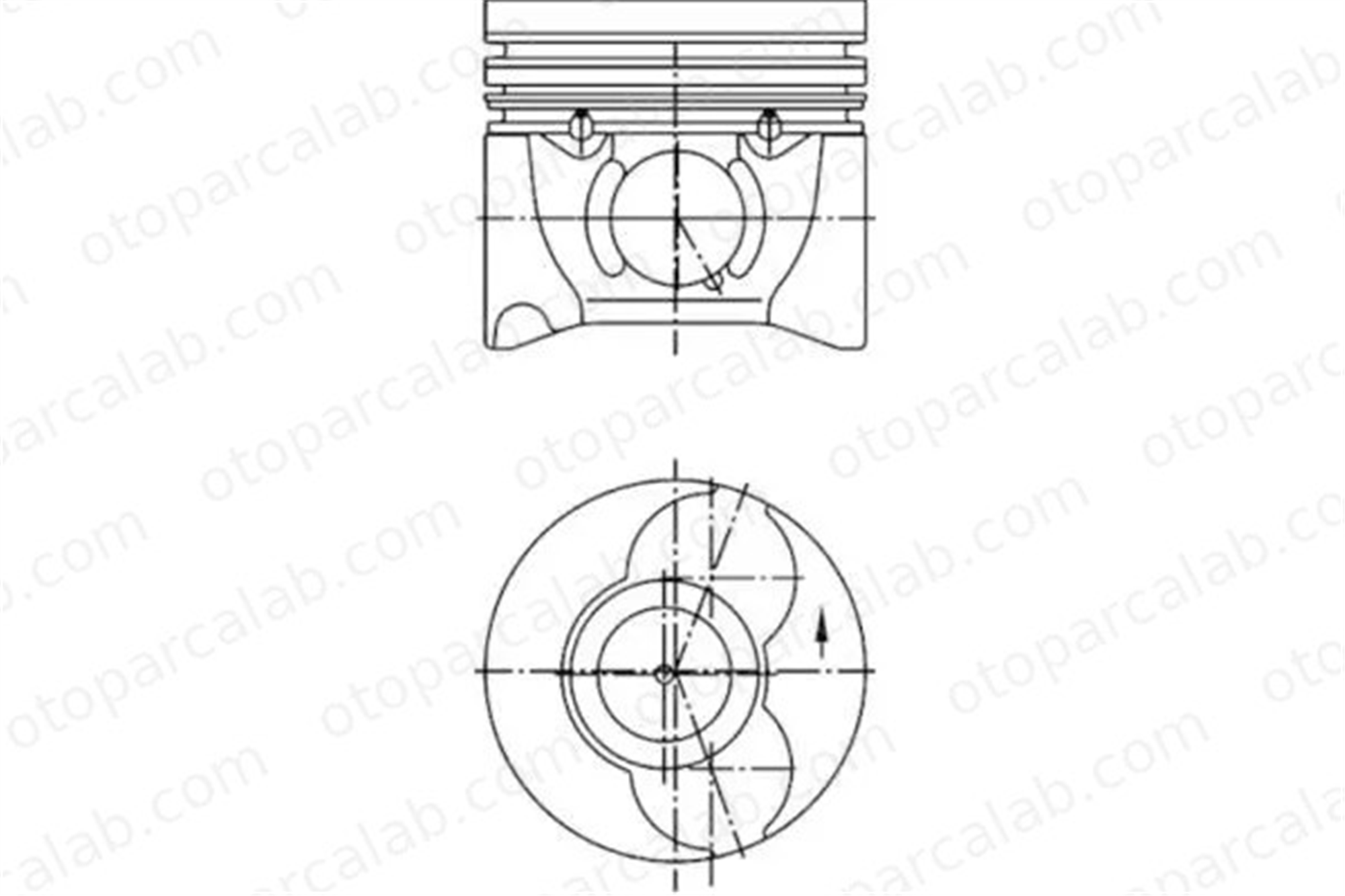 KONEKS 229942 Piston (85.00MM-0.60) CITROËN JUMPER Minibüs/Otobüs JUMPER Panelvan/Van 628P0 0628.P0
