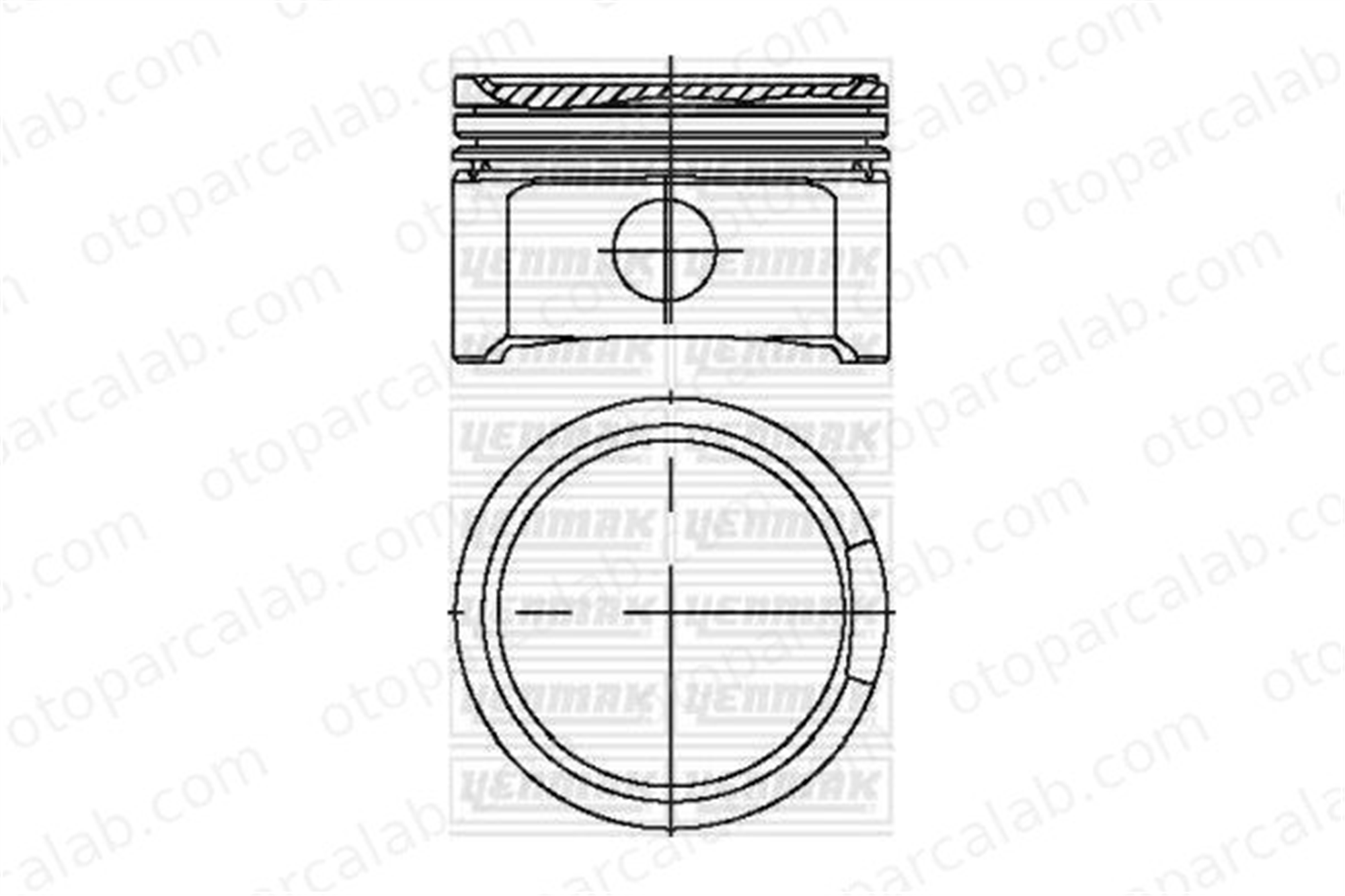KONEKS 239212 Piston (81.51MM-0.50) AUDI A3 TT Roadster 6B107065F 6B107065N