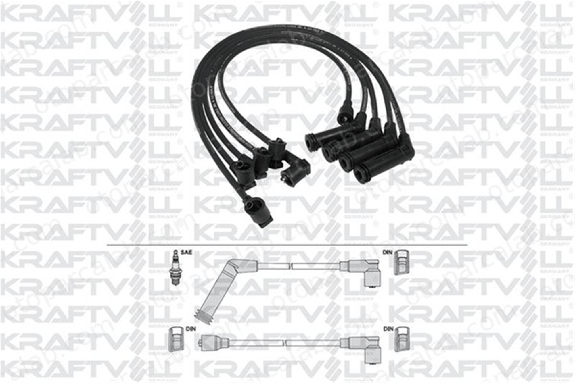 KRAFTVOLL 05070314 Buji Kablosu HYUNDAI ATOS 2750102A00