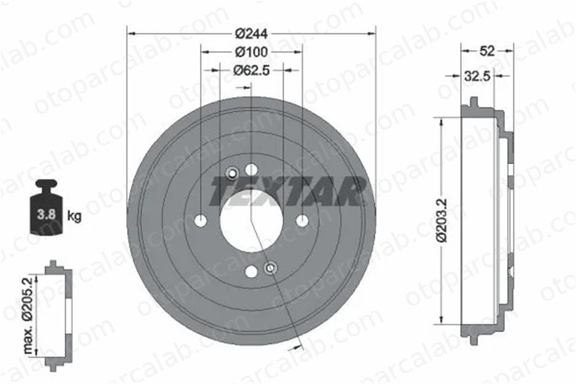 KRAFTVOLL 07050084 Kampana Arka Sağ ve Sol HYUNDAI BAYON i20 III 584111S100 584111S000