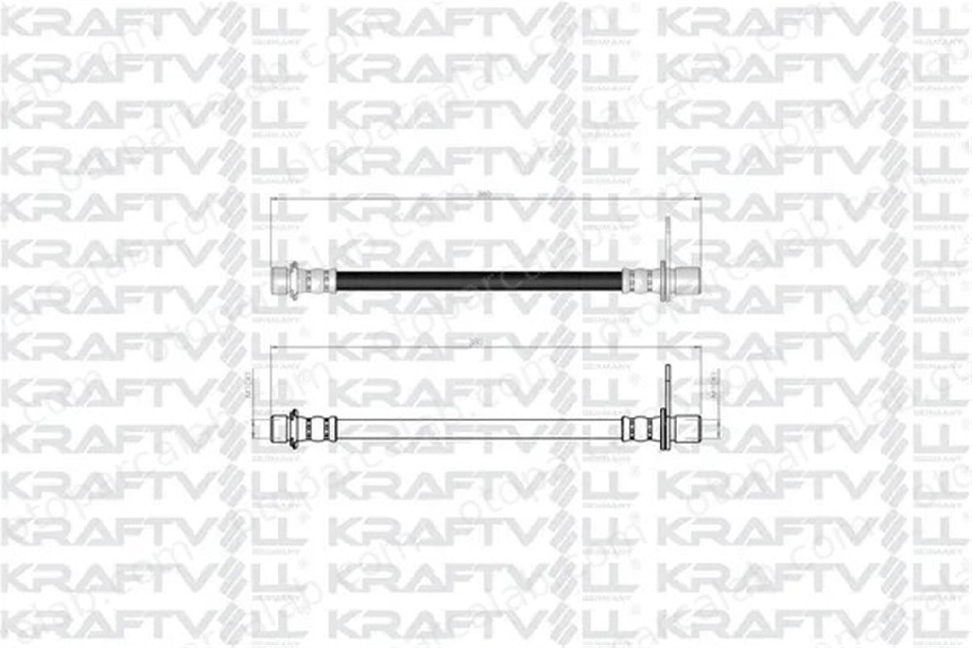 KRAFTVOLL 07080261 Fren Hortumu Arka Sağ veya Sol TOYOTA AVENSIS AVENSIS Liftback 9008094A66 19033053