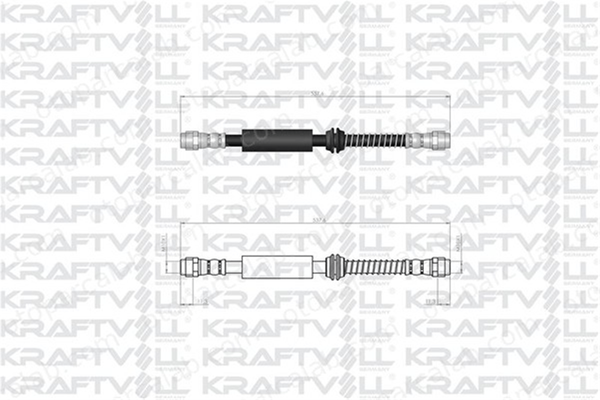 KRAFTVOLL 07080344 Fren Hortumu Ön Sağ veya Sol VW TOUAREG AUDI Q7 1987476325 1987481371