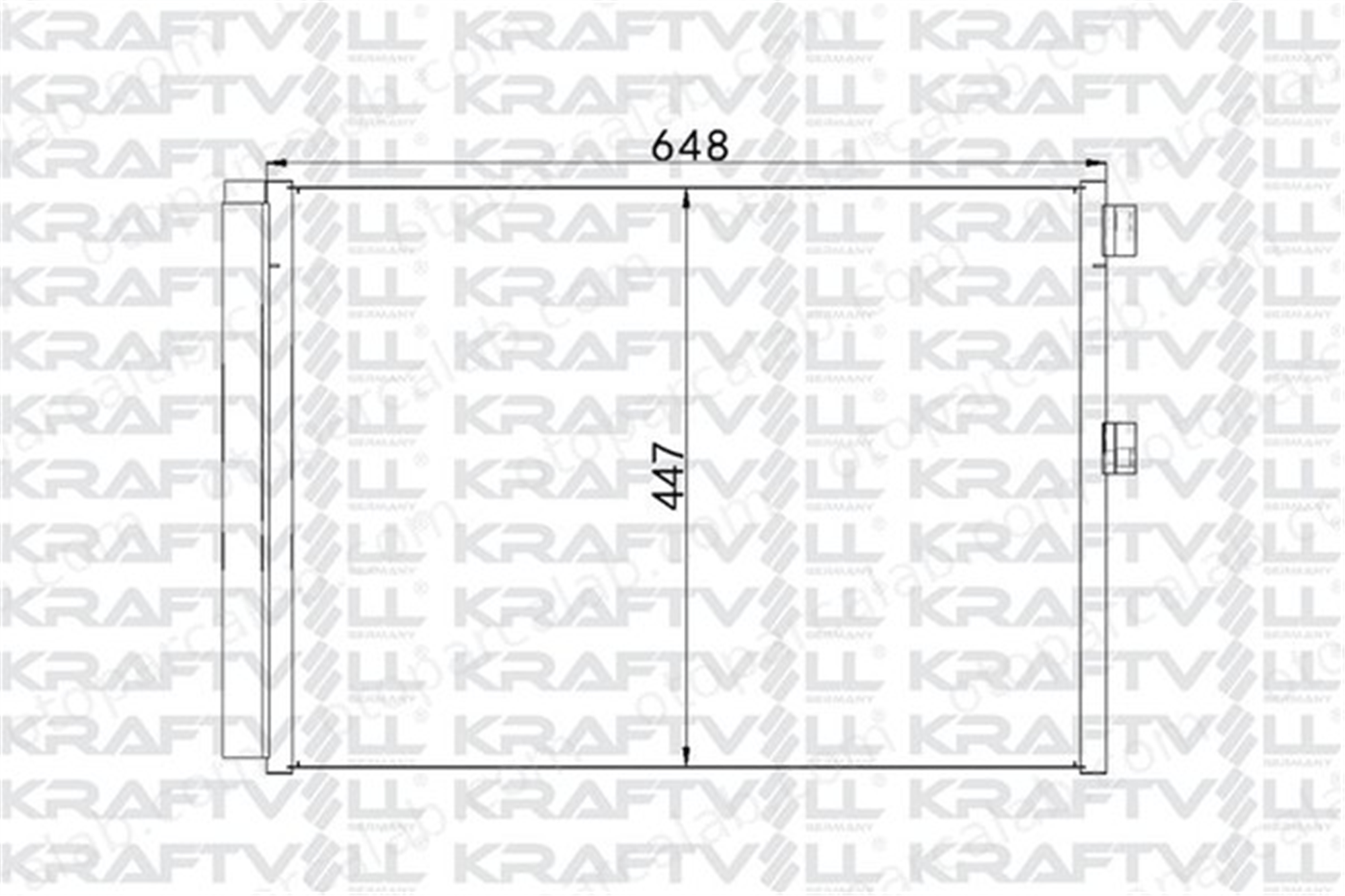 KRAFTVOLL 08060211 Klima Radyatörü MERCEDES-BENZ B-SERISI Sports Tourer A-SERISI A2465000454 2465000054