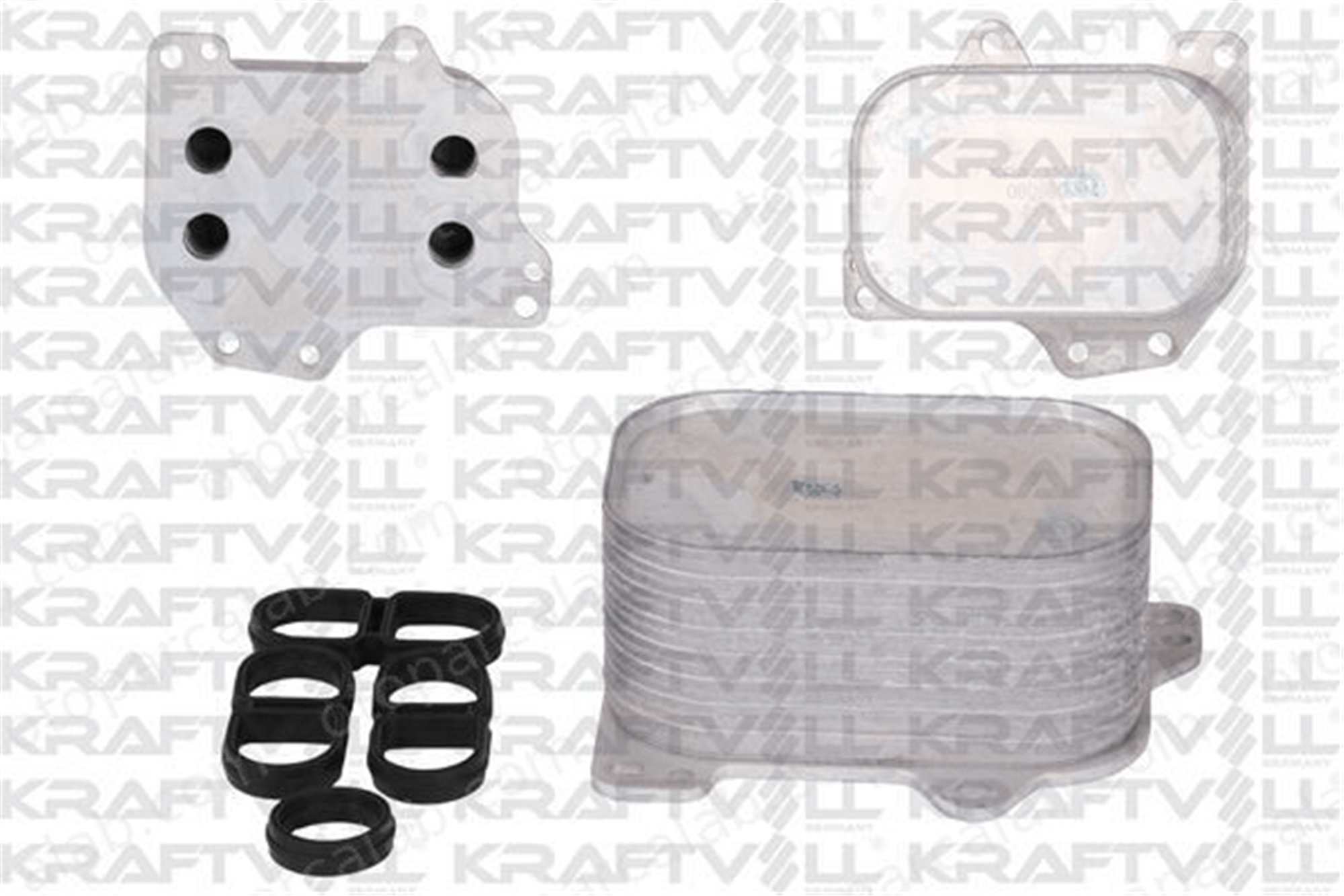 KRAFTVOLL 08090023 Motor Yağ Soğutucu SKODA KODIAQ OCTAVIA III Combi 3N117021 3N115389A