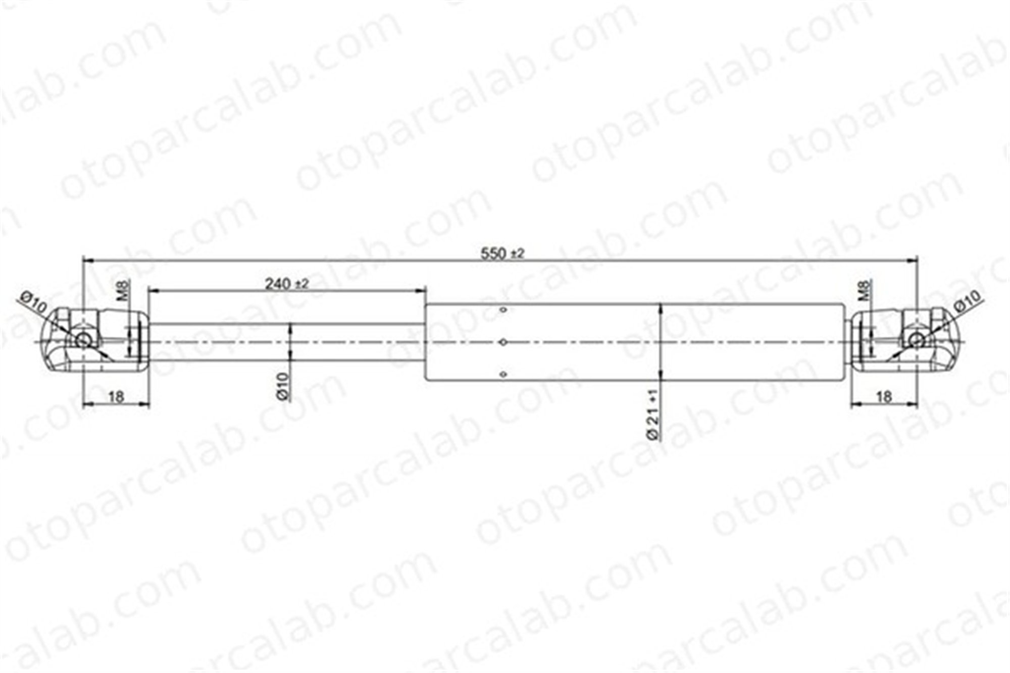 KRAFTVOLL 09010254 Bagaj Amortisörü Sağ veya Sol FORD TRANSIT Minibüs/Otobüs TRANSIT Panelvan/Van 86VBV406A10CA