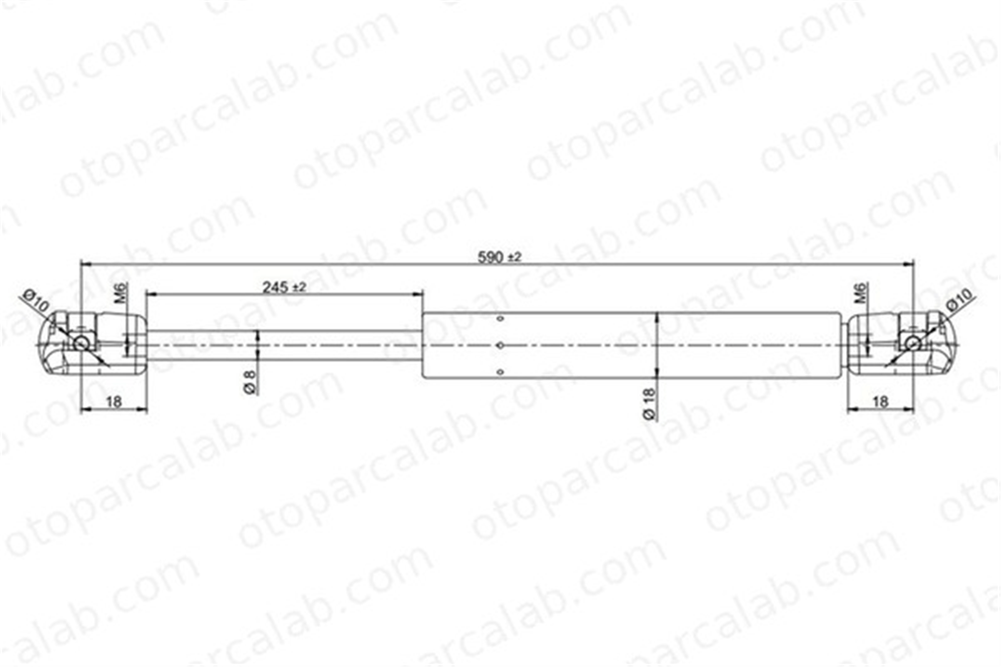 KRAFTVOLL 09010327 Bagaj Amortisörü Sağ veya Sol OPEL ASTRA F Hatchback ASTRA F CLASSIC Hatchback 90341282 132721