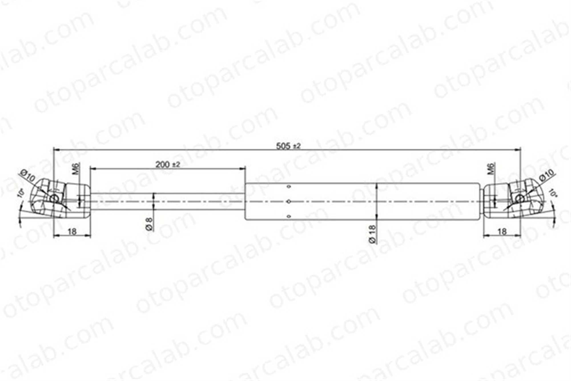 KRAFTVOLL 09010328 Bagaj Amortisörü Sağ veya Sol OPEL ASTRA F Station wagon ASTRA F Kombi van 90341378 132719