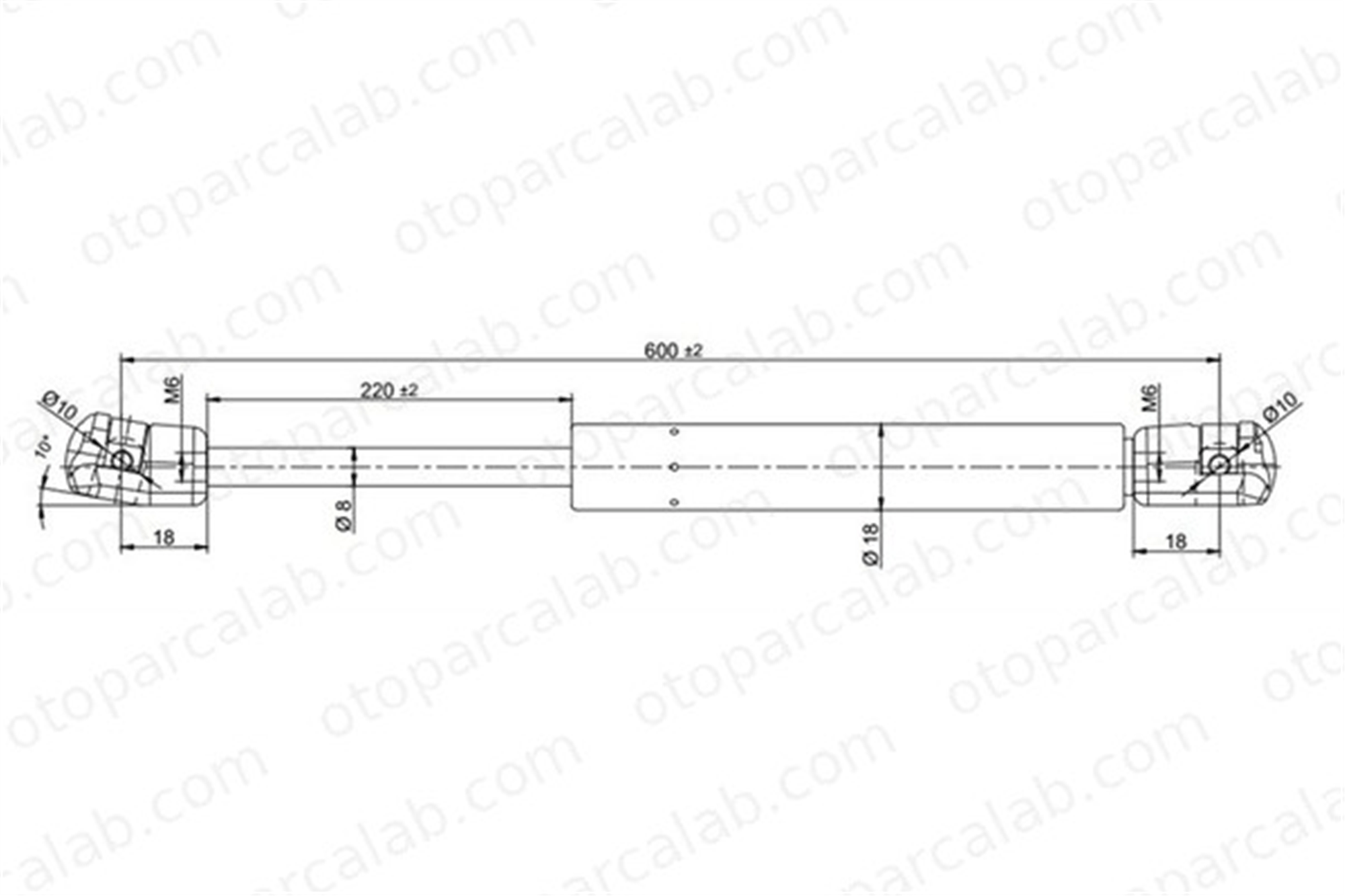 KRAFTVOLL 09010358 Bagaj Amortisörü Sağ veya Sol FIAT FIORINO Kasa/büyük limuzin QUBO 1354844080 8731V0