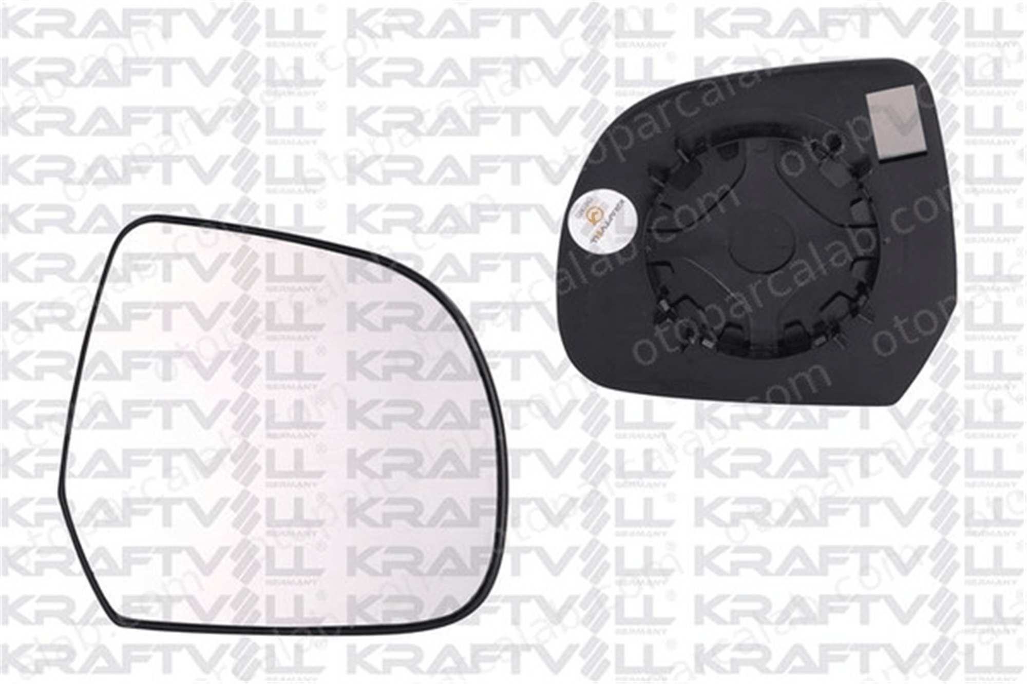 KRAFTVOLL 09080012 Ayna Camı Dış Sağ FIAT FIORINO Kasa/büyük limuzin QUBO 963659141R 71765389