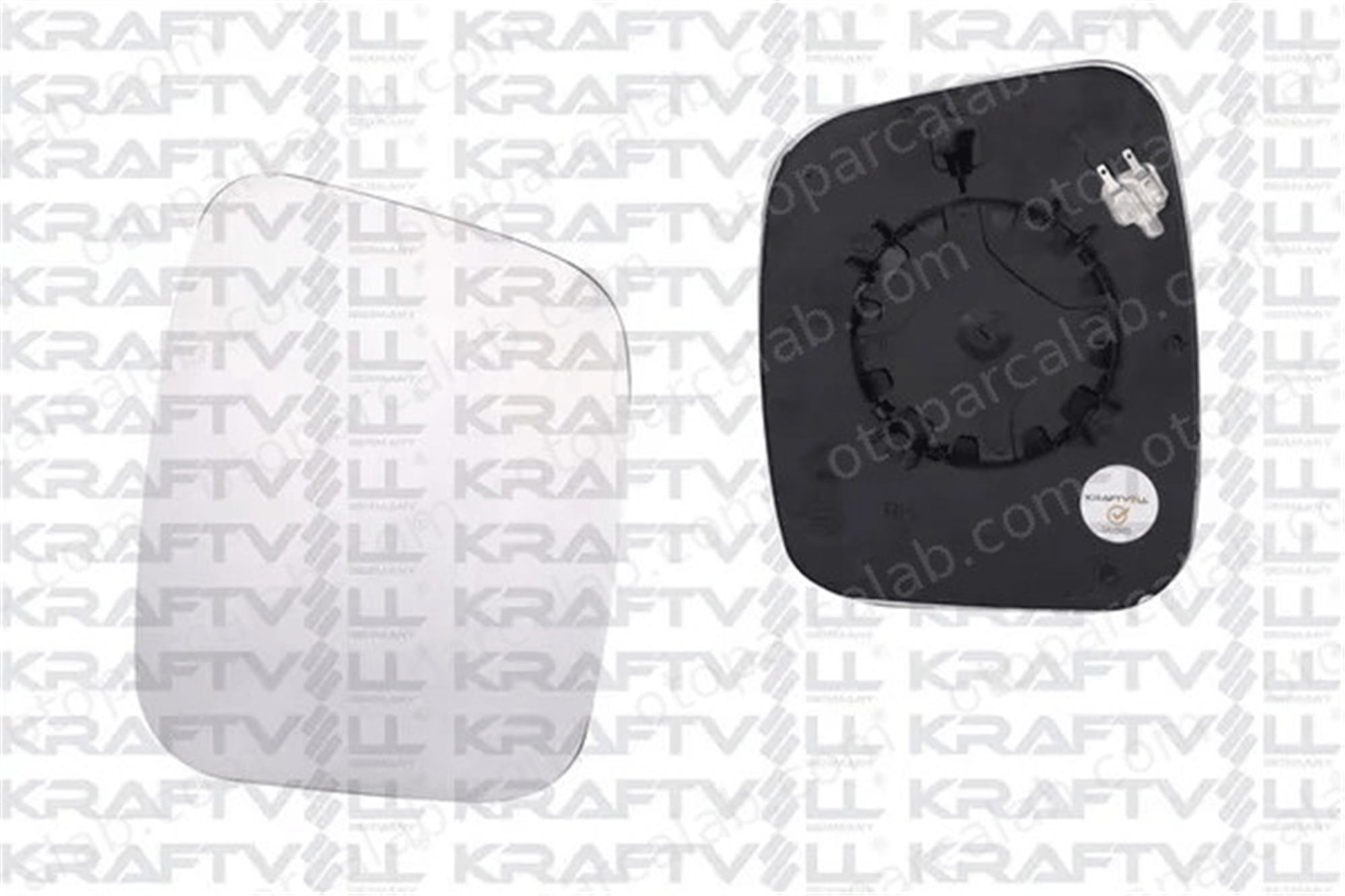 KRAFTVOLL 09080018 Ayna Camı Dış Sağ FIAT FIORINO Kasa/büyük limuzin QUBO 8151QX 71765347