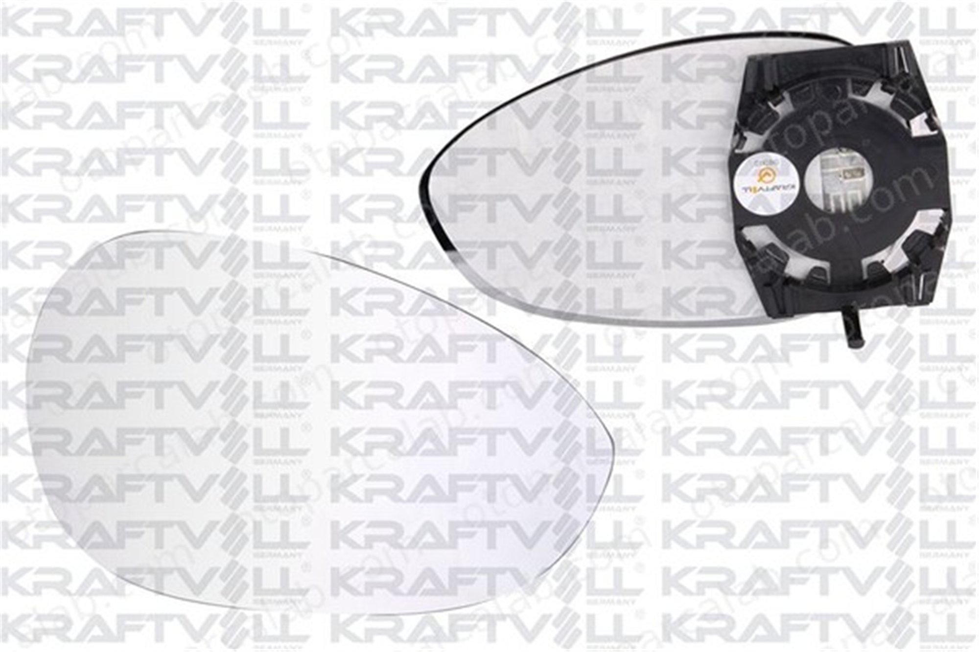 KRAFTVOLL 09080028 Ayna Camı Dış Sağ FIAT 500 500 C 71740498