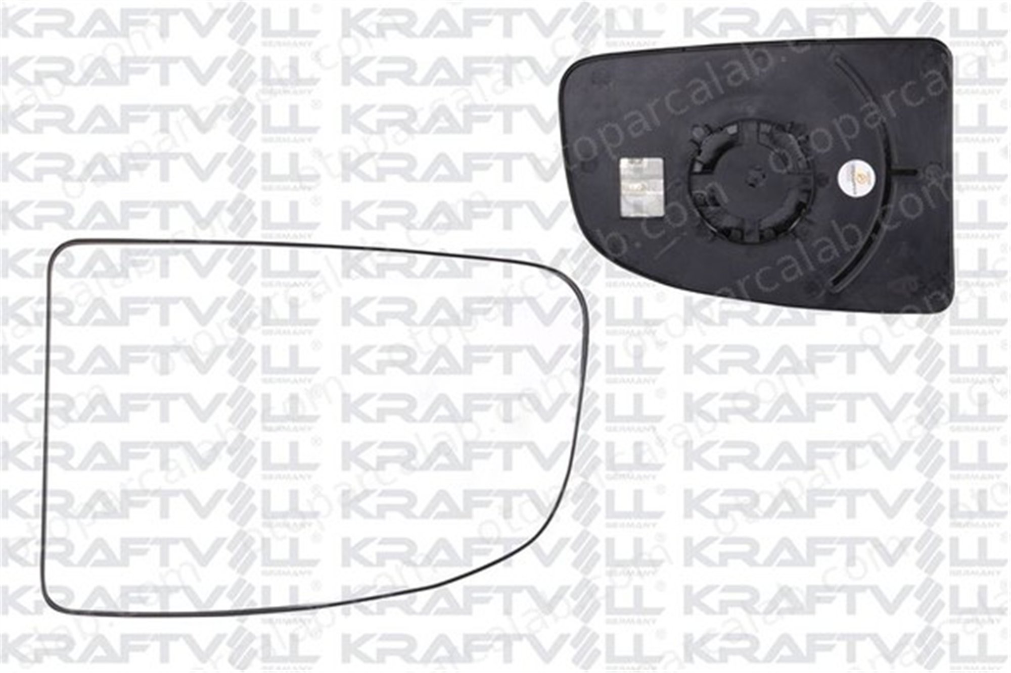 KRAFTVOLL 09080032 Ayna Camı Dış Sağ CITROËN JUMPER Panelvan/Van JUMPER Platform şasi 8151LK 71748247