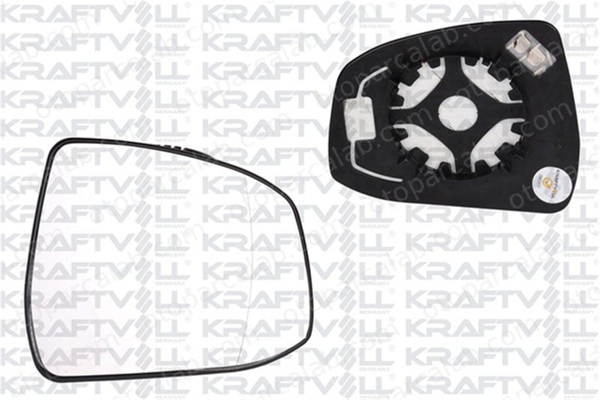 KRAFTVOLL 09080040 Ayna Camı Dış Sağ FORD FOCUS III Turnier FOCUS III 1469507 1746419